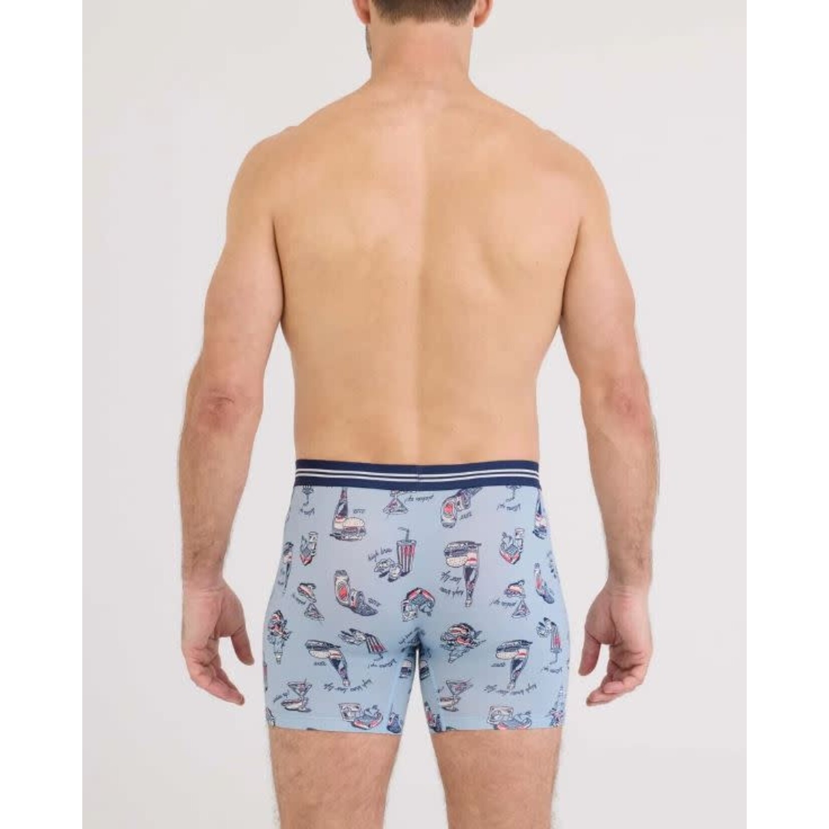 SAXX Vibe Xtra 2PK High Brow Low Life Navy