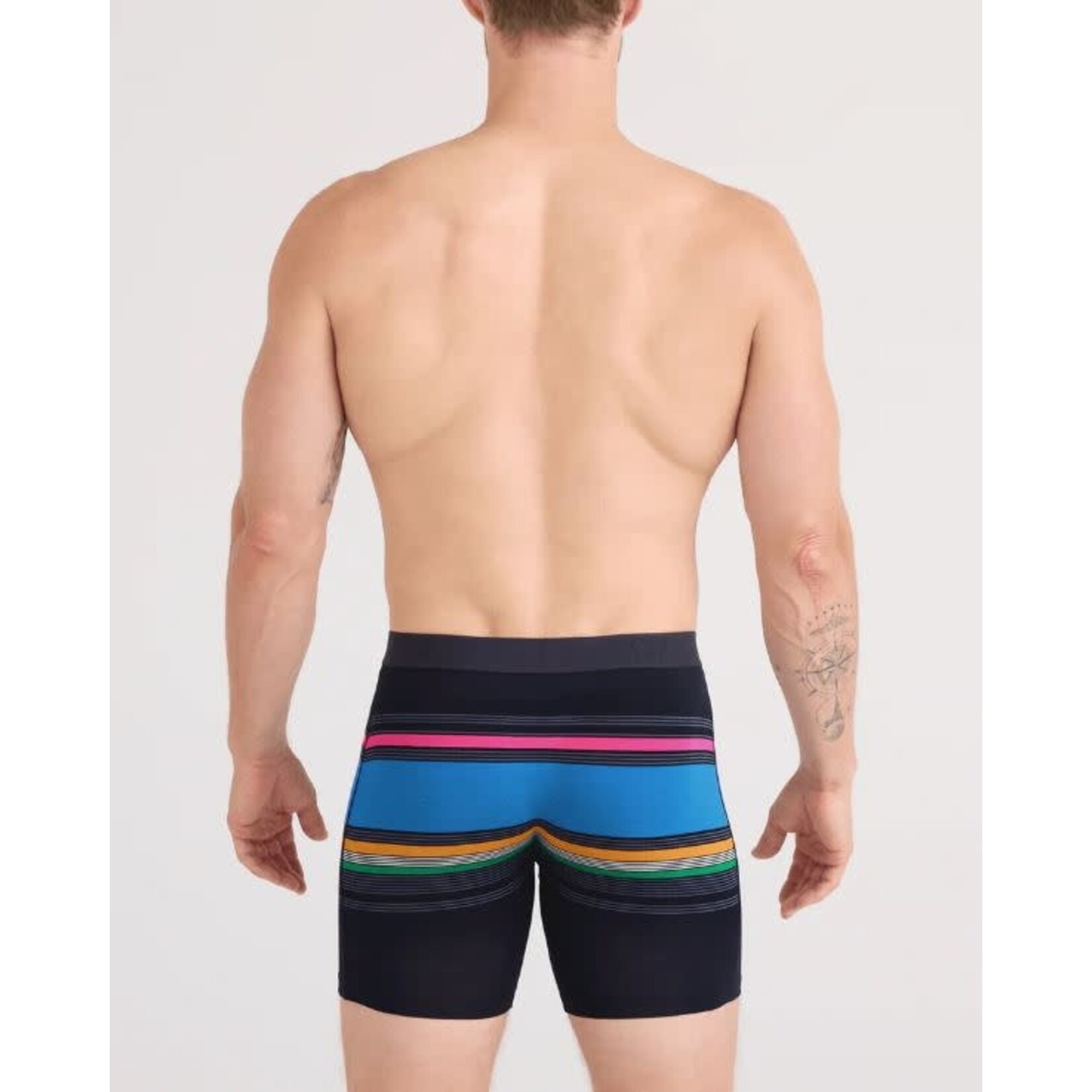 SAXX Vibe Xtra Boxer Brief Throwback Stripe Multi