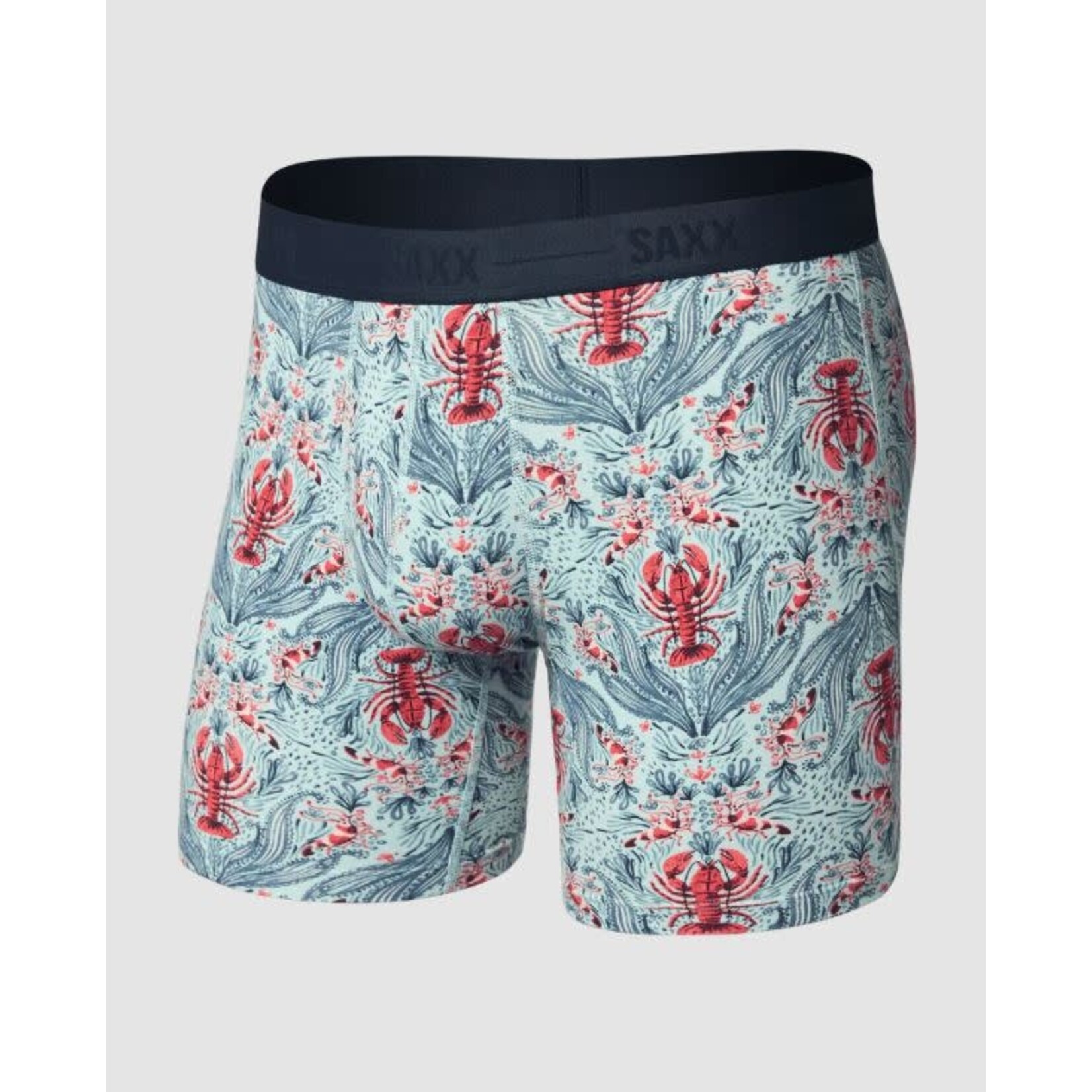SAXX Smooth Luxe Boxer Brief Lobster Flourish Mint