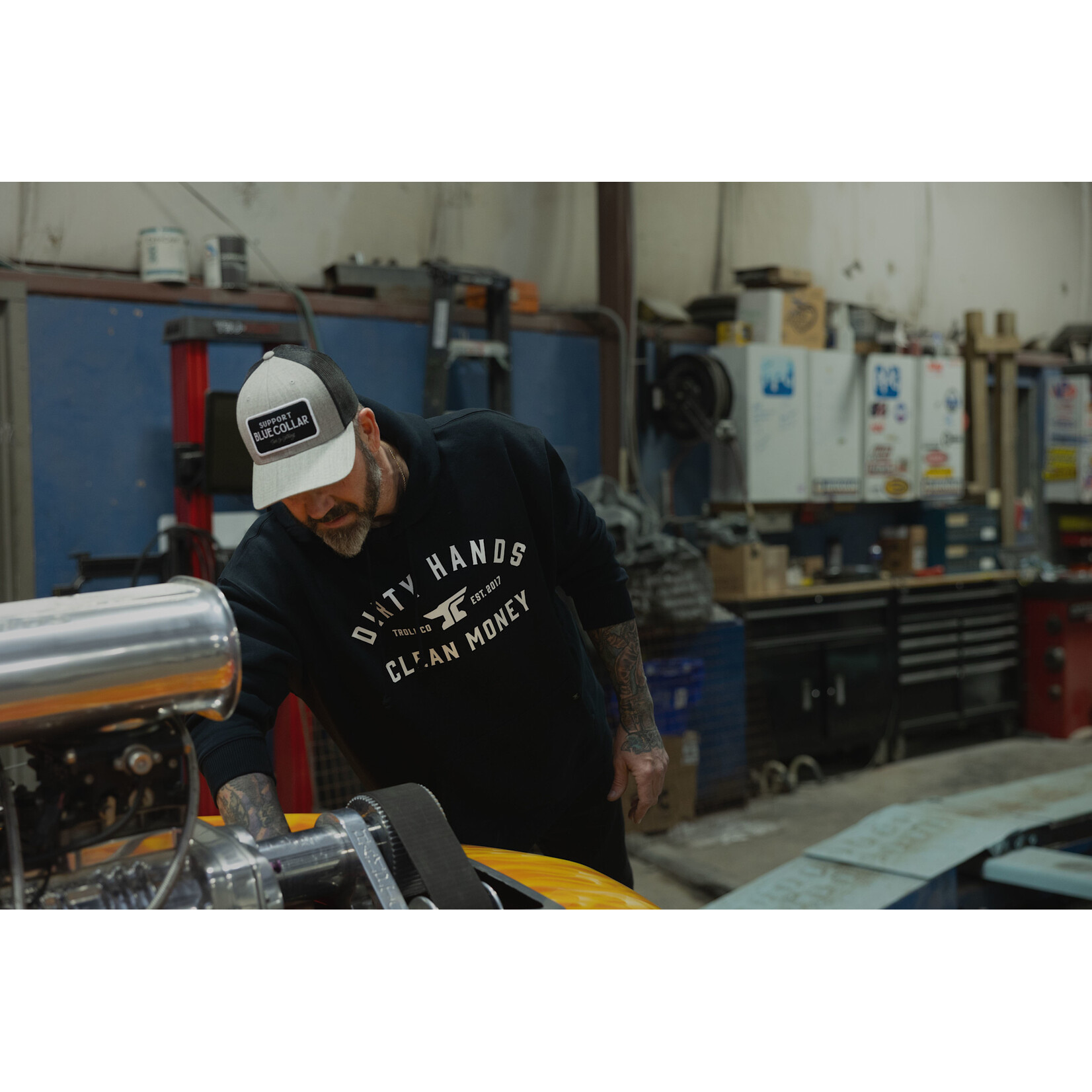 Troll Co. SBC Barricade Curved Brim Trucker Hat