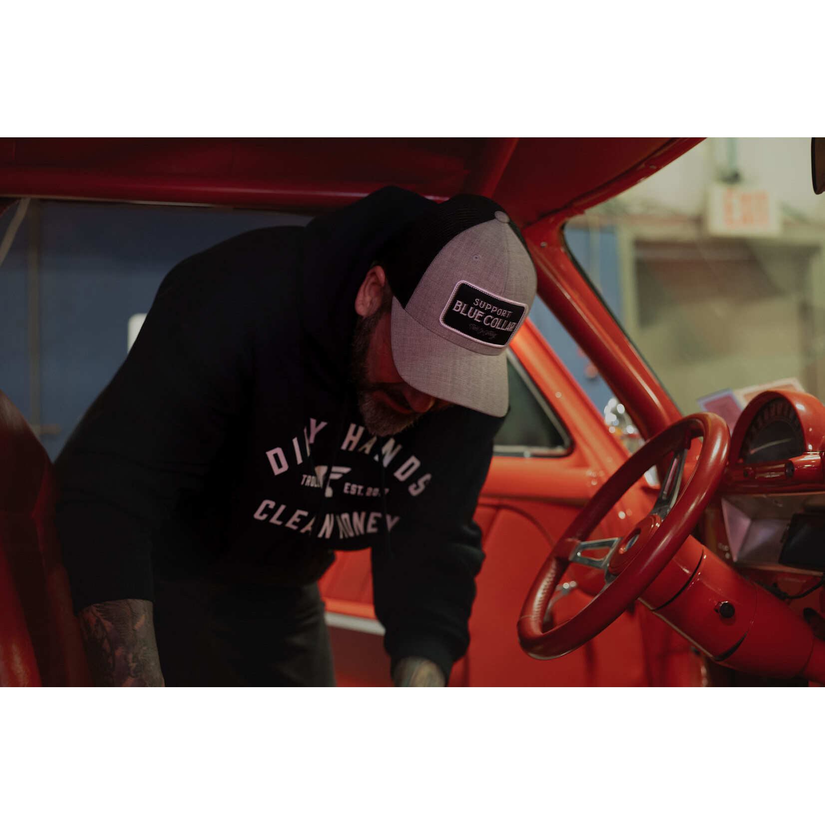 Troll Co. SBC Barricade Curved Brim Trucker Hat