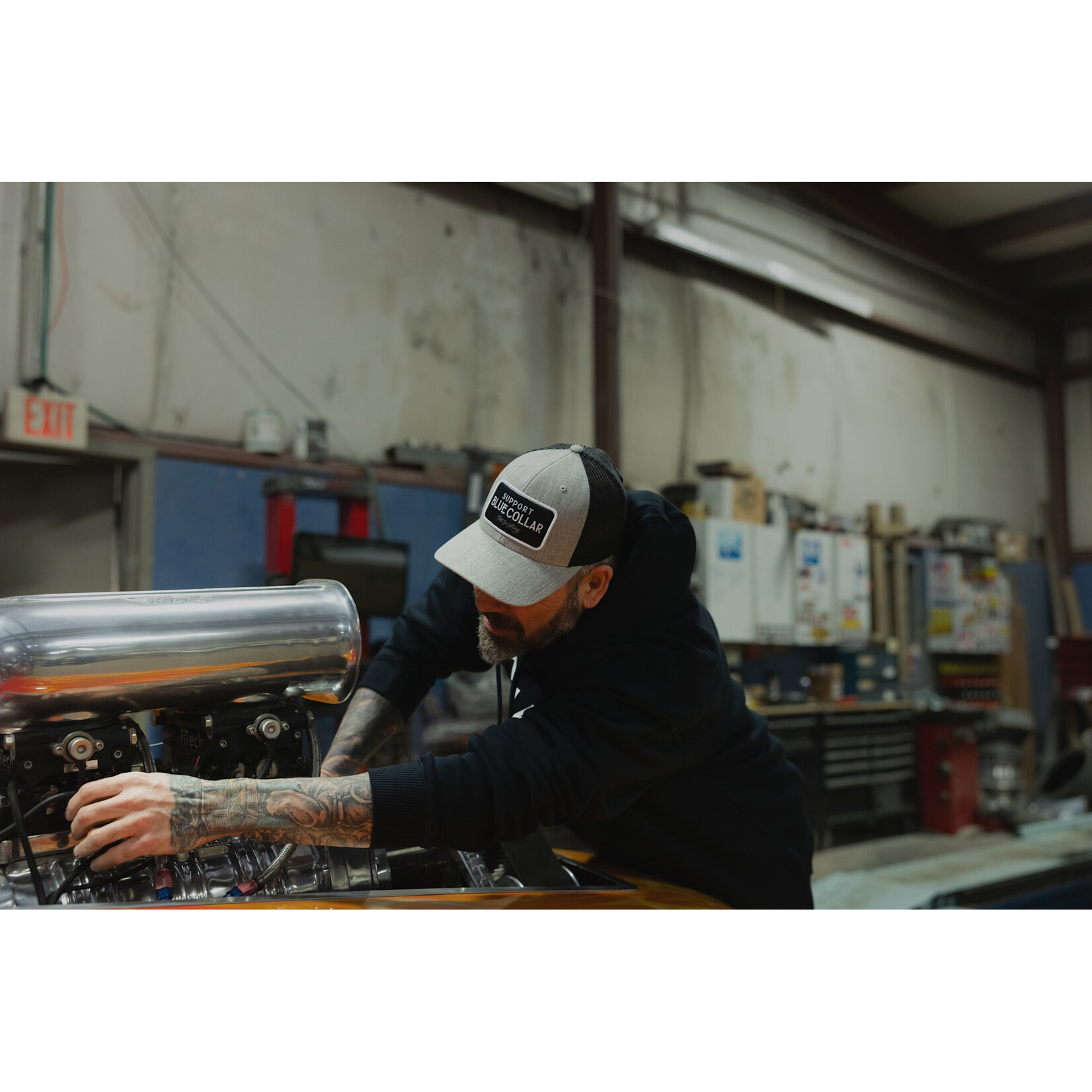 Troll Co. SBC Barricade Curved Brim Trucker Hat