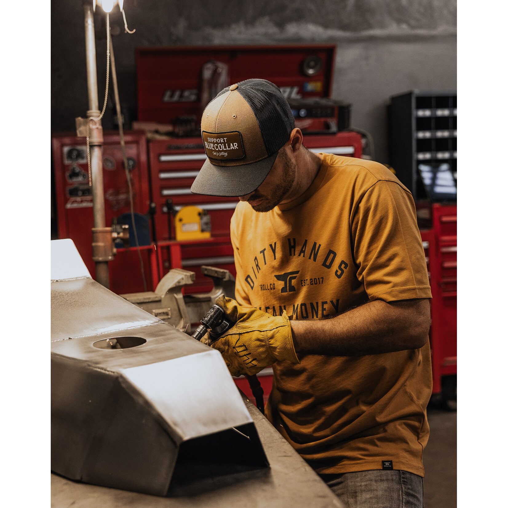 Troll Co. SBC Barricade Curved Brim Trucker Hat