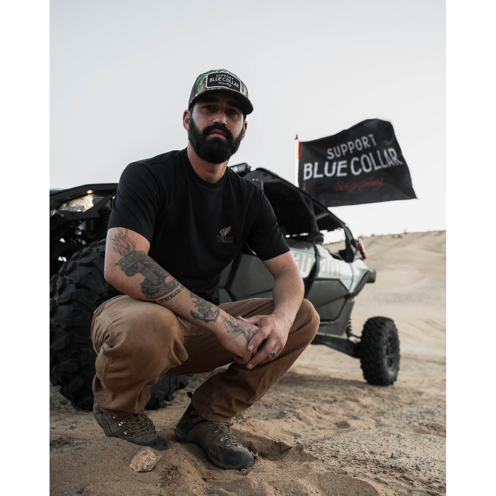 Troll Co. SBC Realtree Barricade Curved Brim Trucker Hat