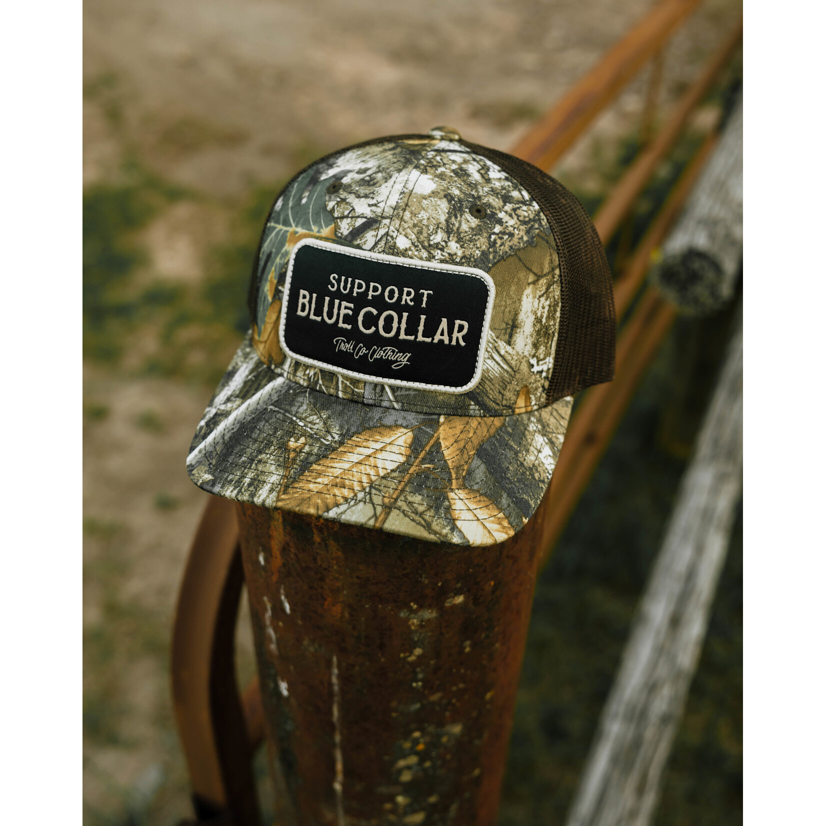 Troll Co. SBC Realtree Barricade Curved Brim Trucker Hat