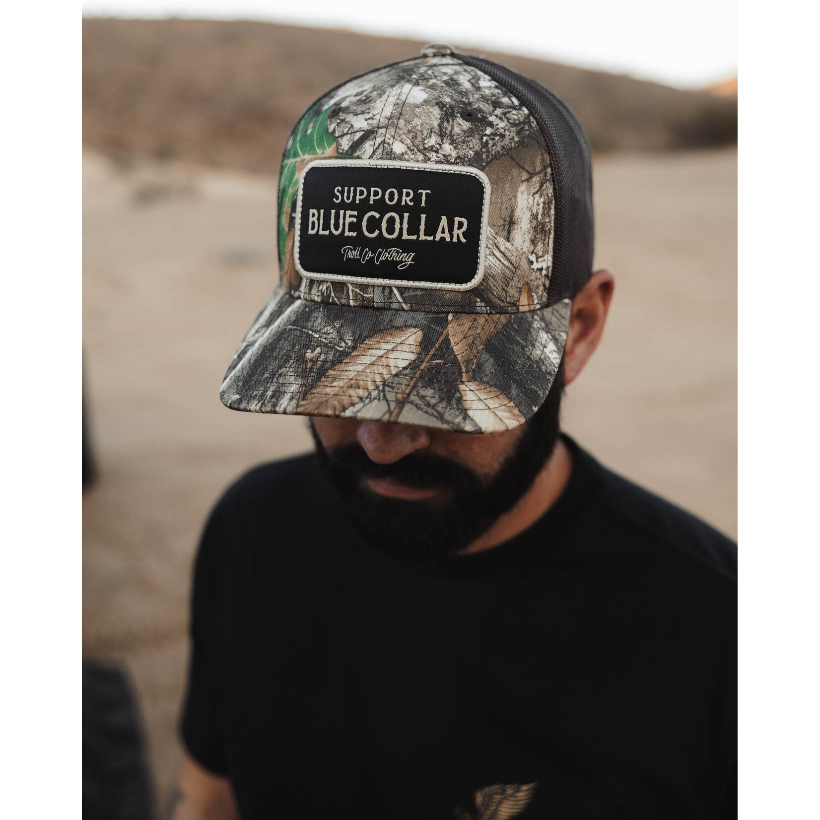 Troll Co. SBC Realtree Barricade Curved Brim Trucker Hat