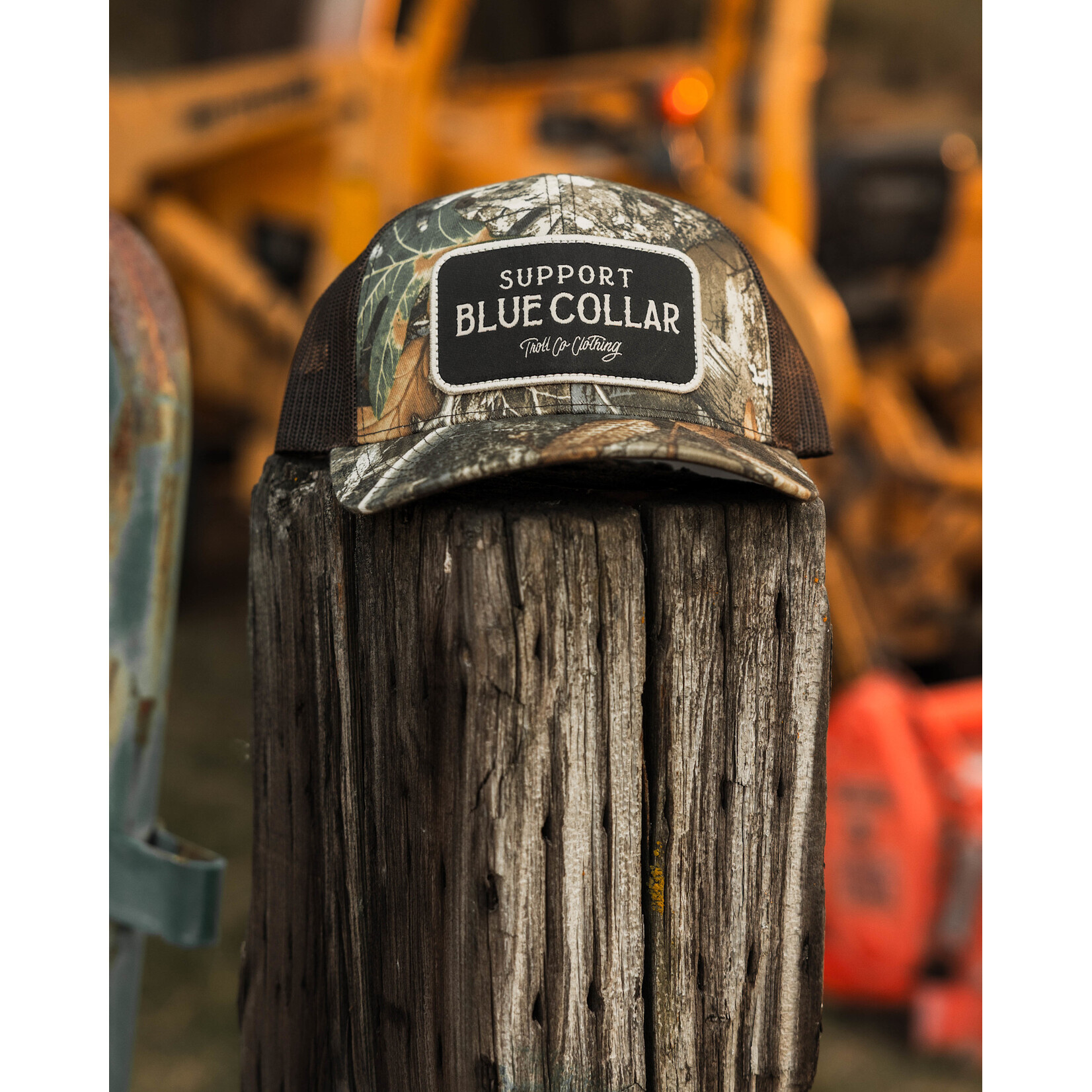 Troll Co. SBC Realtree Barricade Curved Brim Trucker Hat