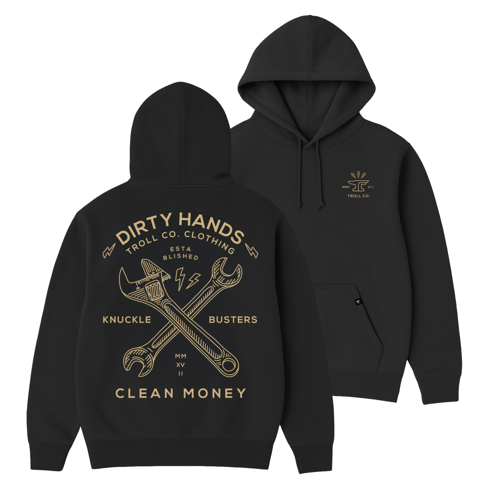 Troll Co. DHCM Twisting Wrenches Hoodie