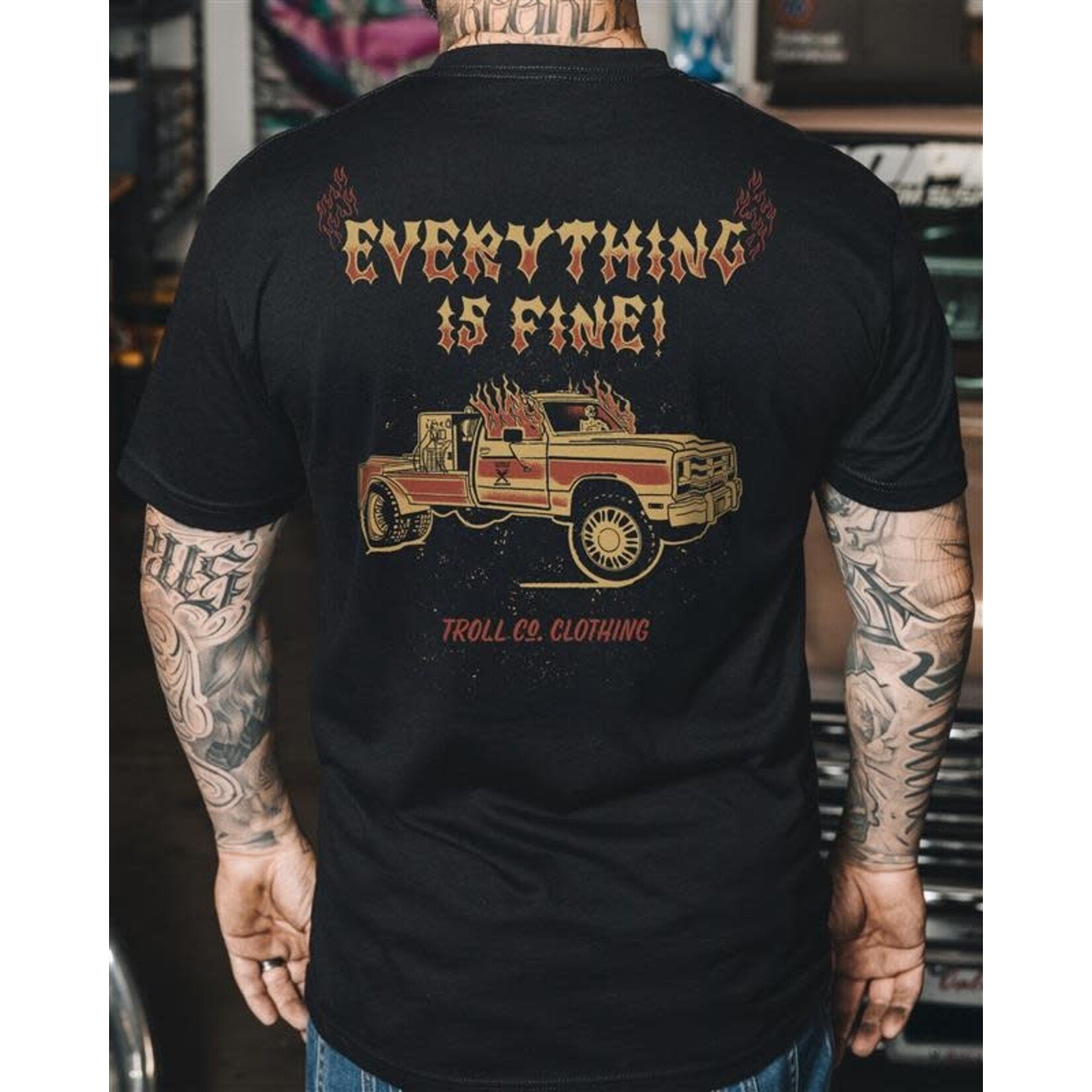 Troll Co. Everything Is Fine T-Shirt