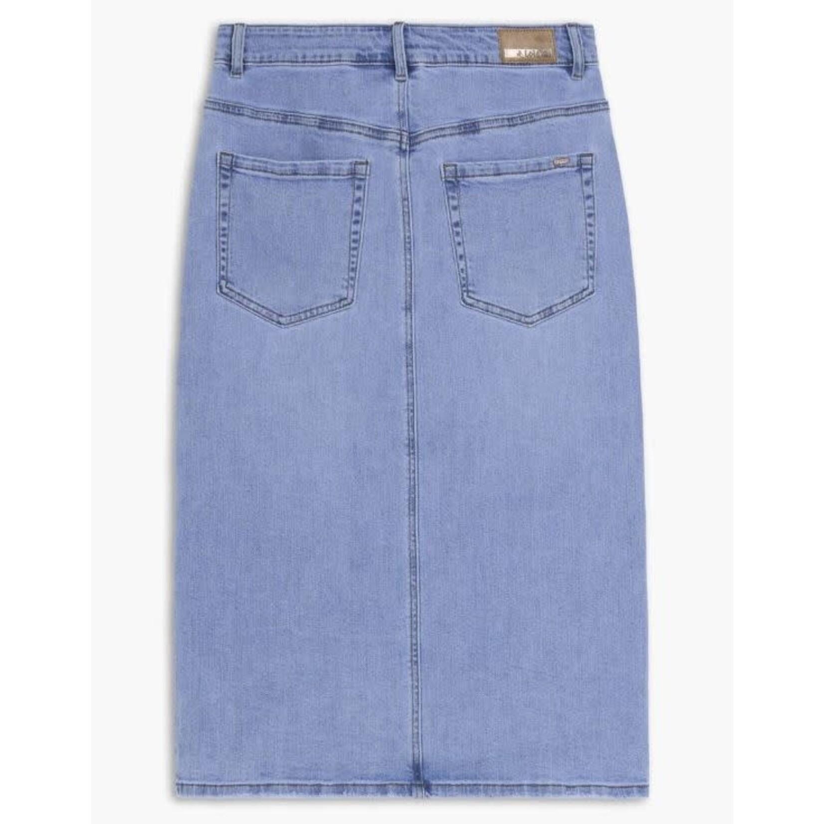 Lois Leila Long Denim Skirt