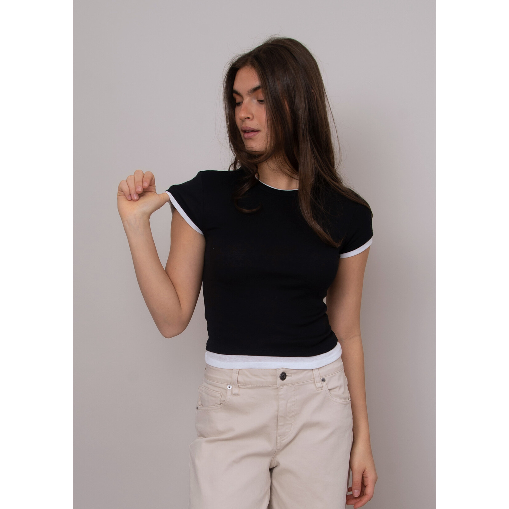 Rd Style Larisa Faux Double Layer Top