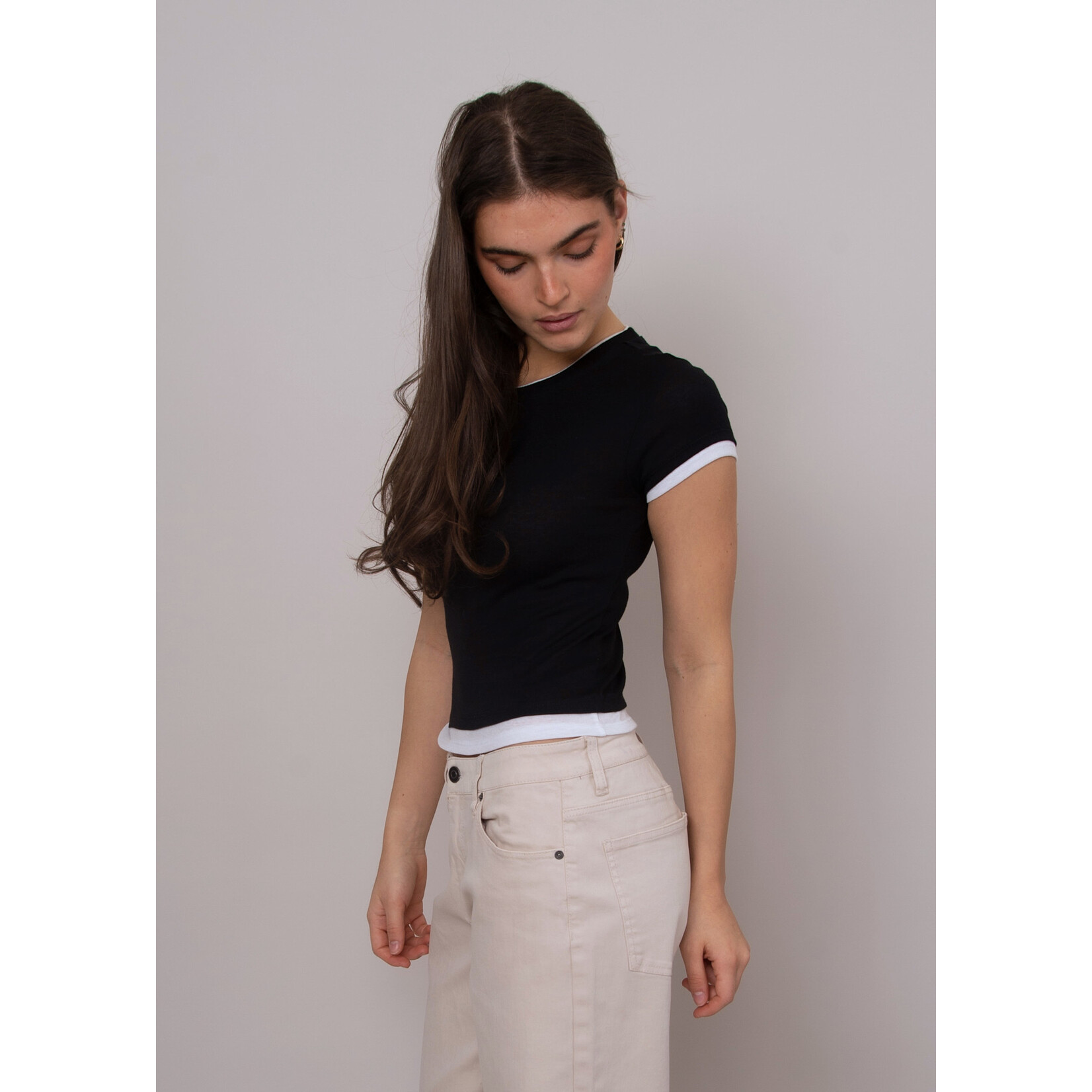 Rd Style Larisa Faux Double Layer Top