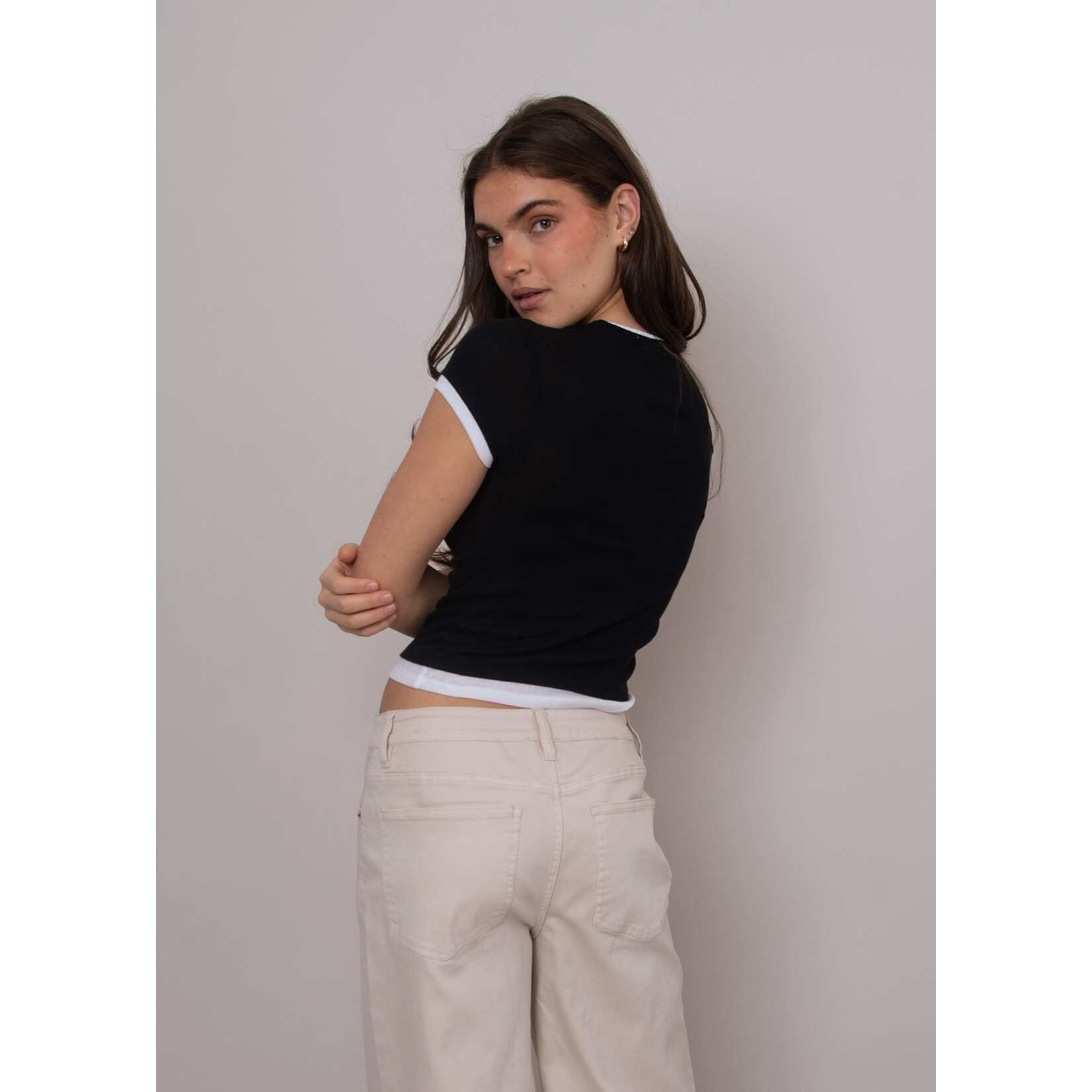 Rd Style Larisa Faux Double Layer Top