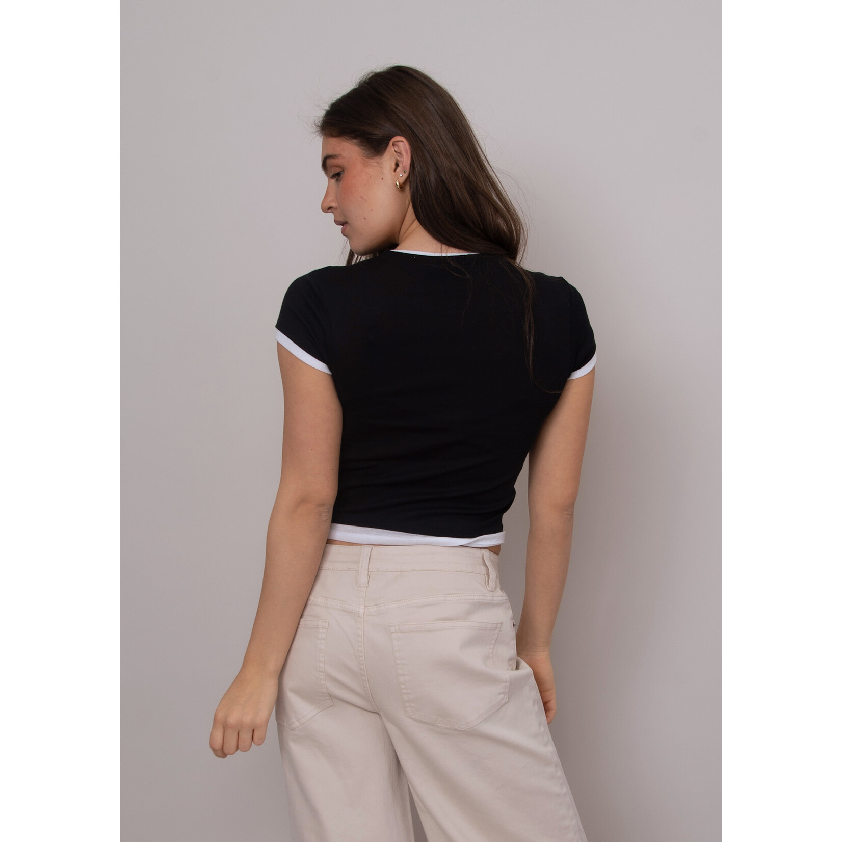 Rd Style Larisa Faux Double Layer Top