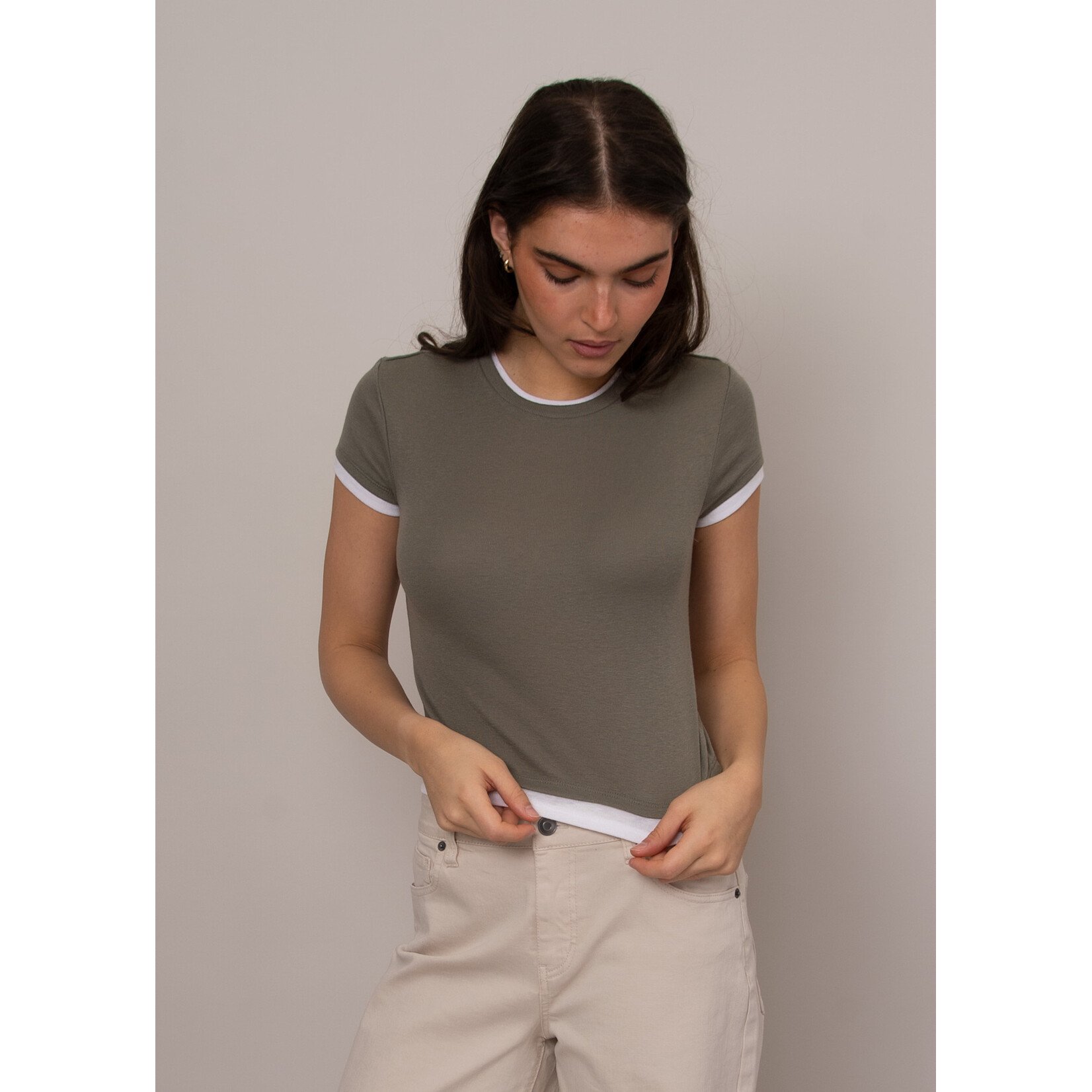 Rd Style Larisa Faux Double Layer Top