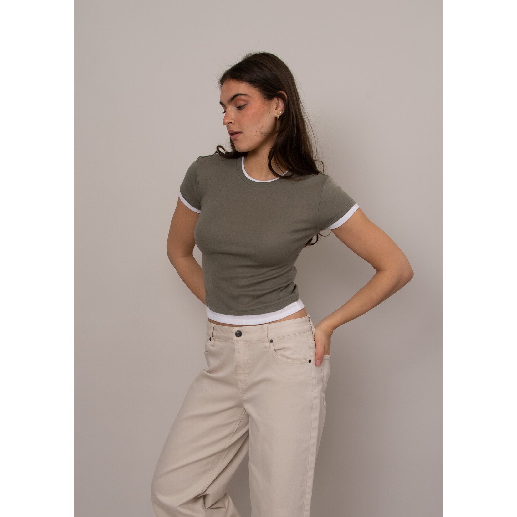 Rd Style Larisa Faux Double Layer Top