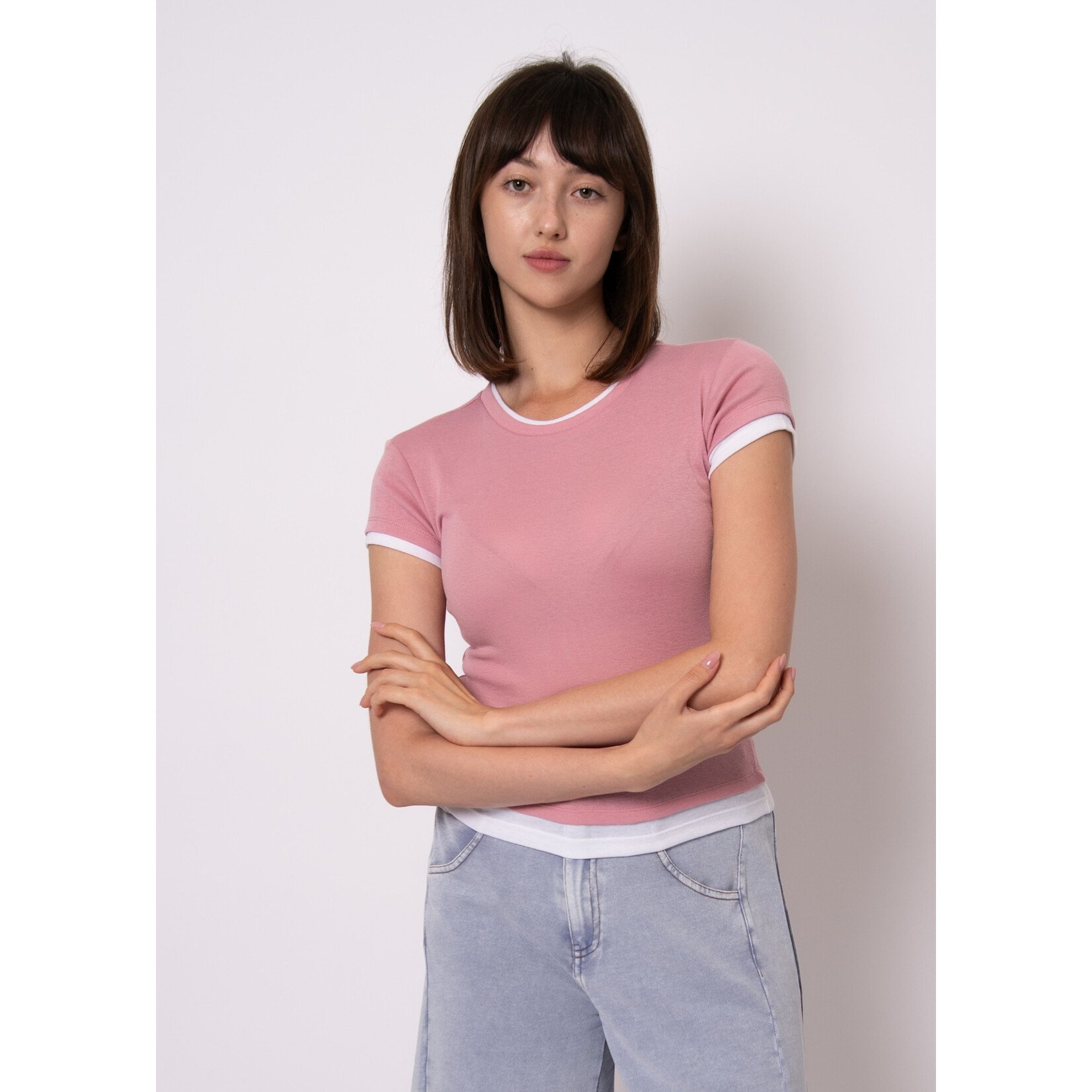 Rd Style Larisa Faux Double Layer Top