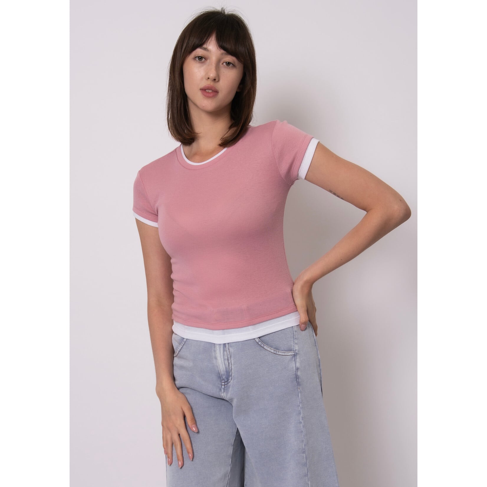 Rd Style Larisa Faux Double Layer Top