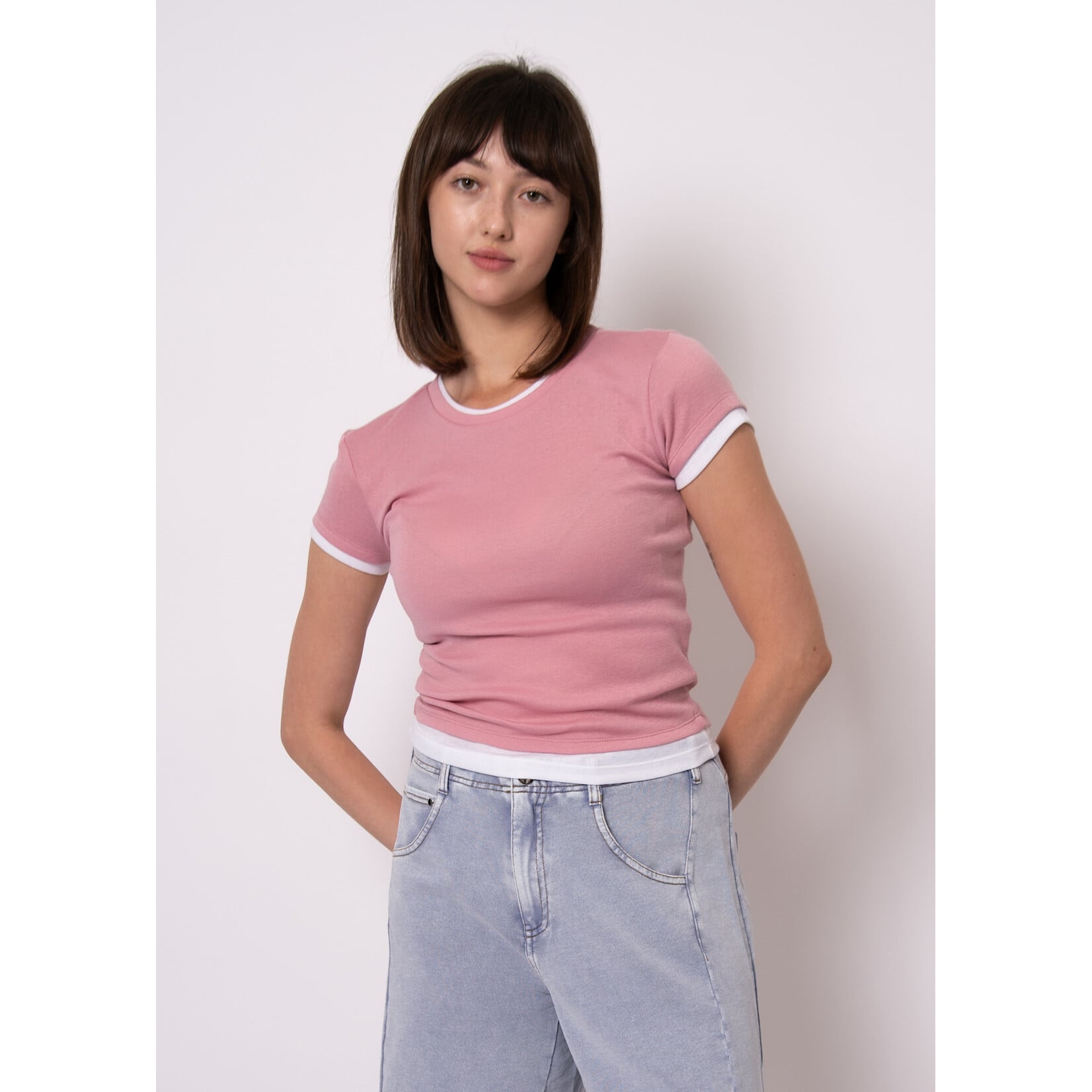 Rd Style Larisa Faux Double Layer Top