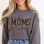 Royal Blush Bad Moms Club Sweatshirt Charcoal