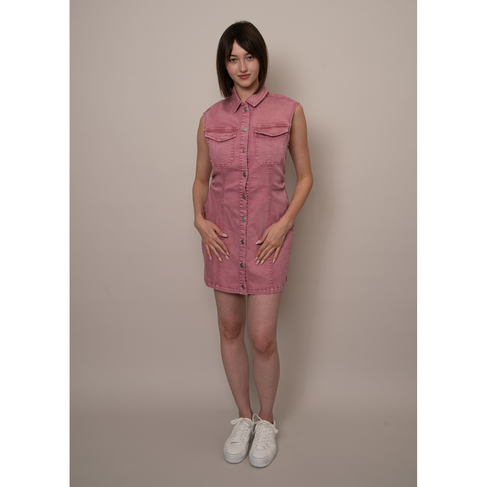 Rd Style Jess Button Up Mini Dress