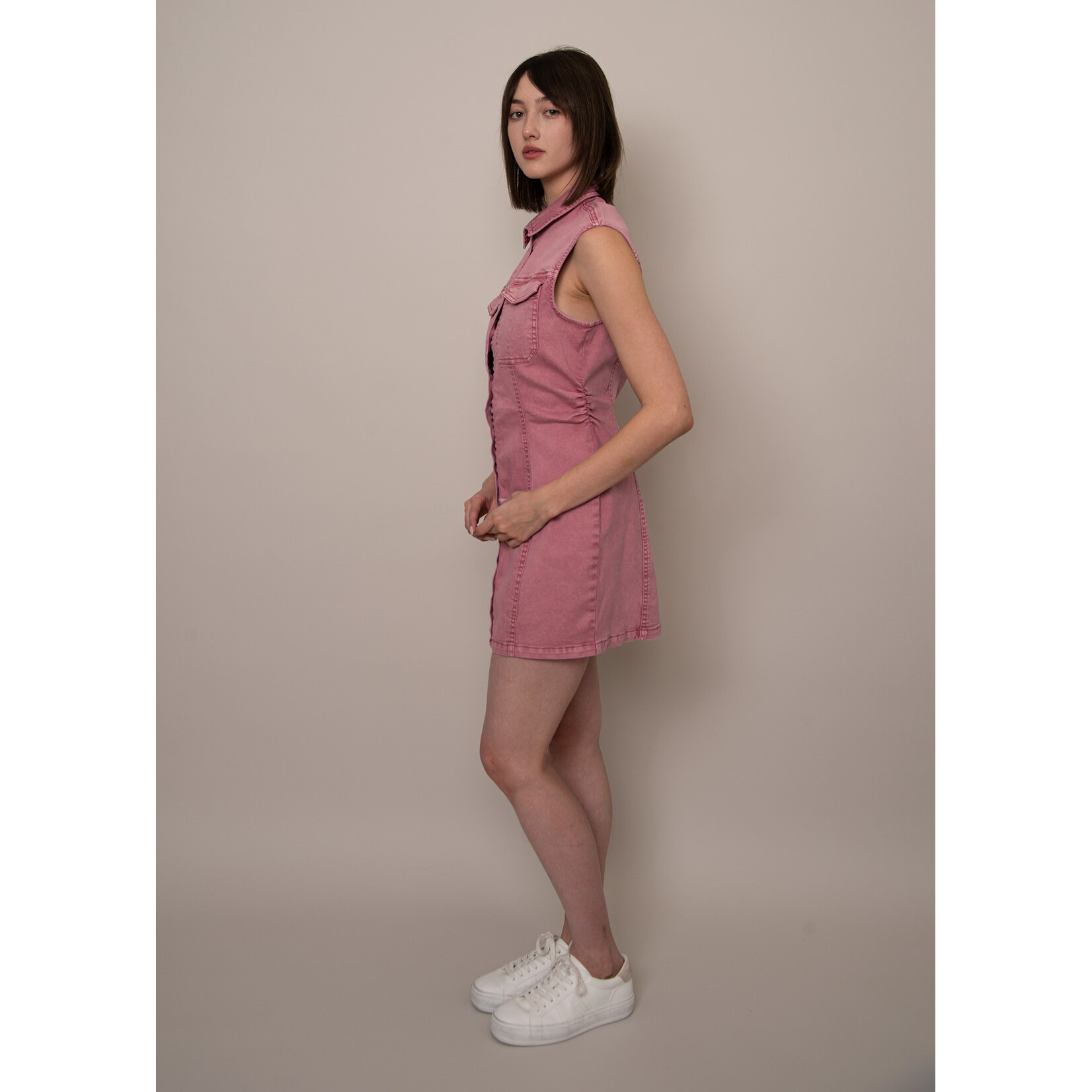 Rd Style Jess Button Up Mini Dress