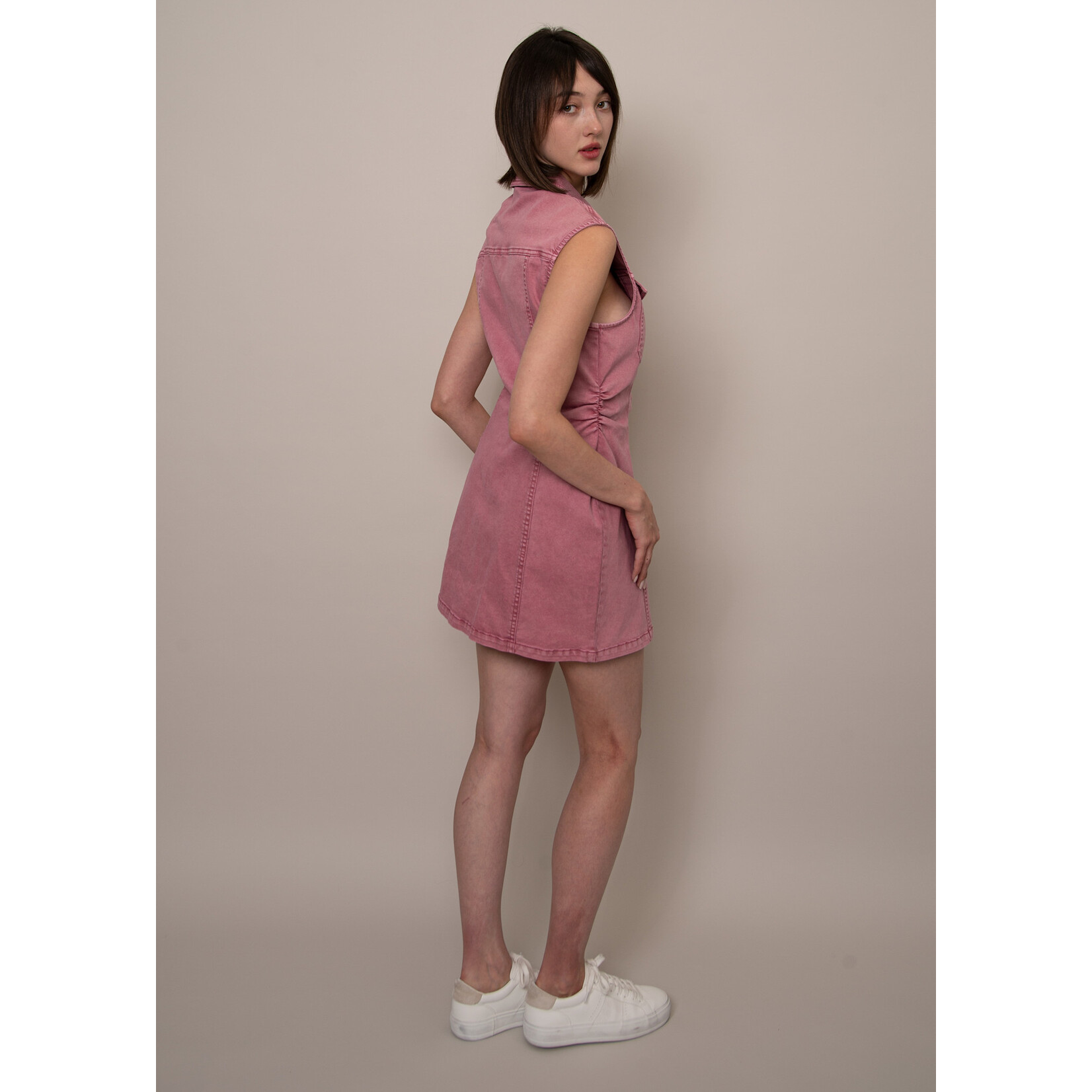 Rd Style Jess Button Up Mini Dress