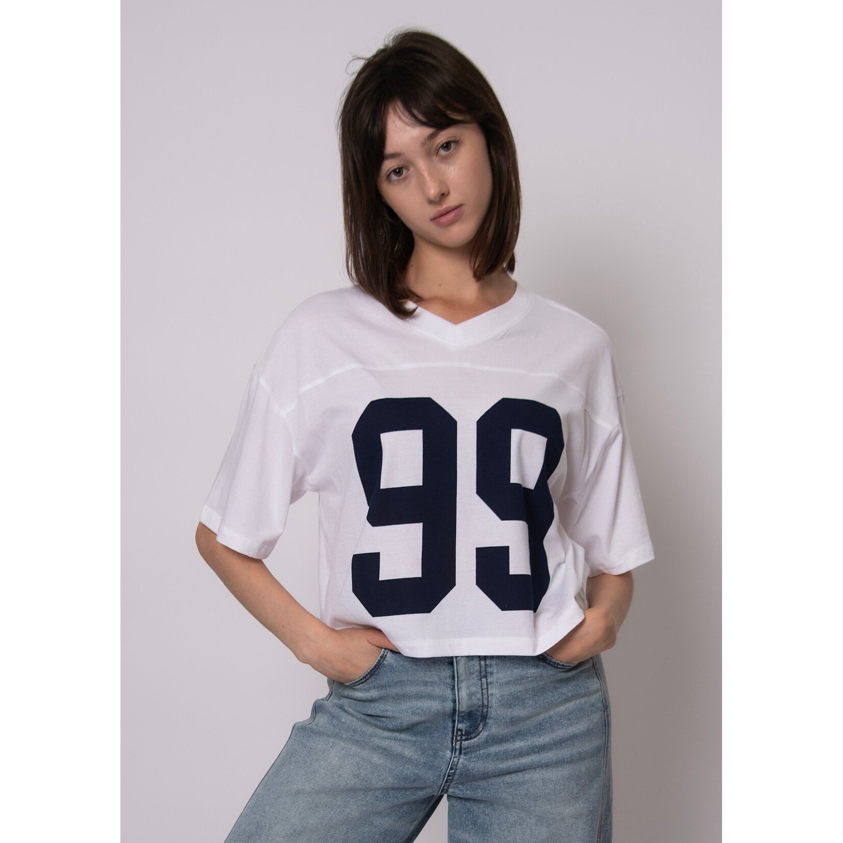 Rd Style Olivia Short Sleeve V-Neck Top