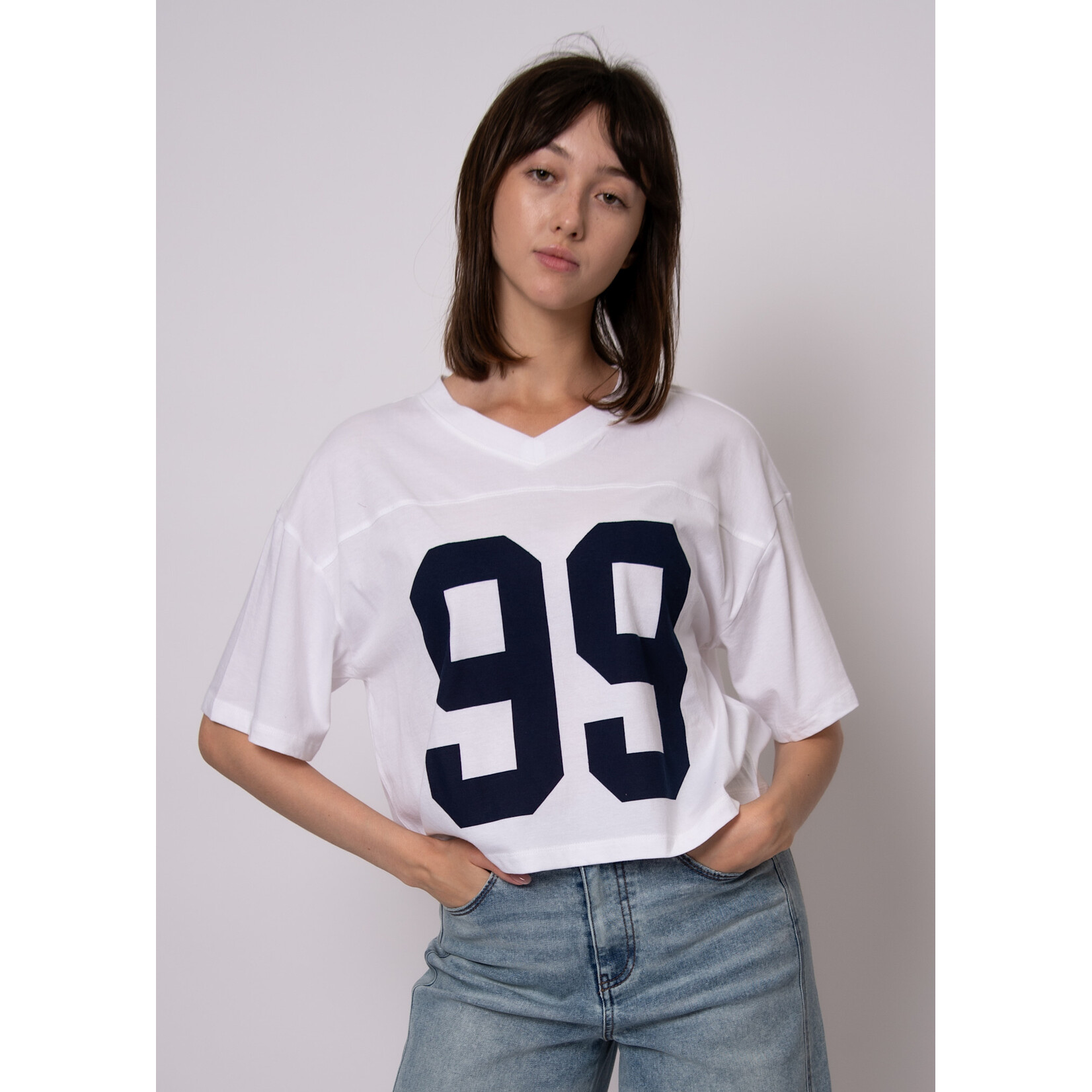 Rd Style Olivia Short Sleeve V-Neck Top