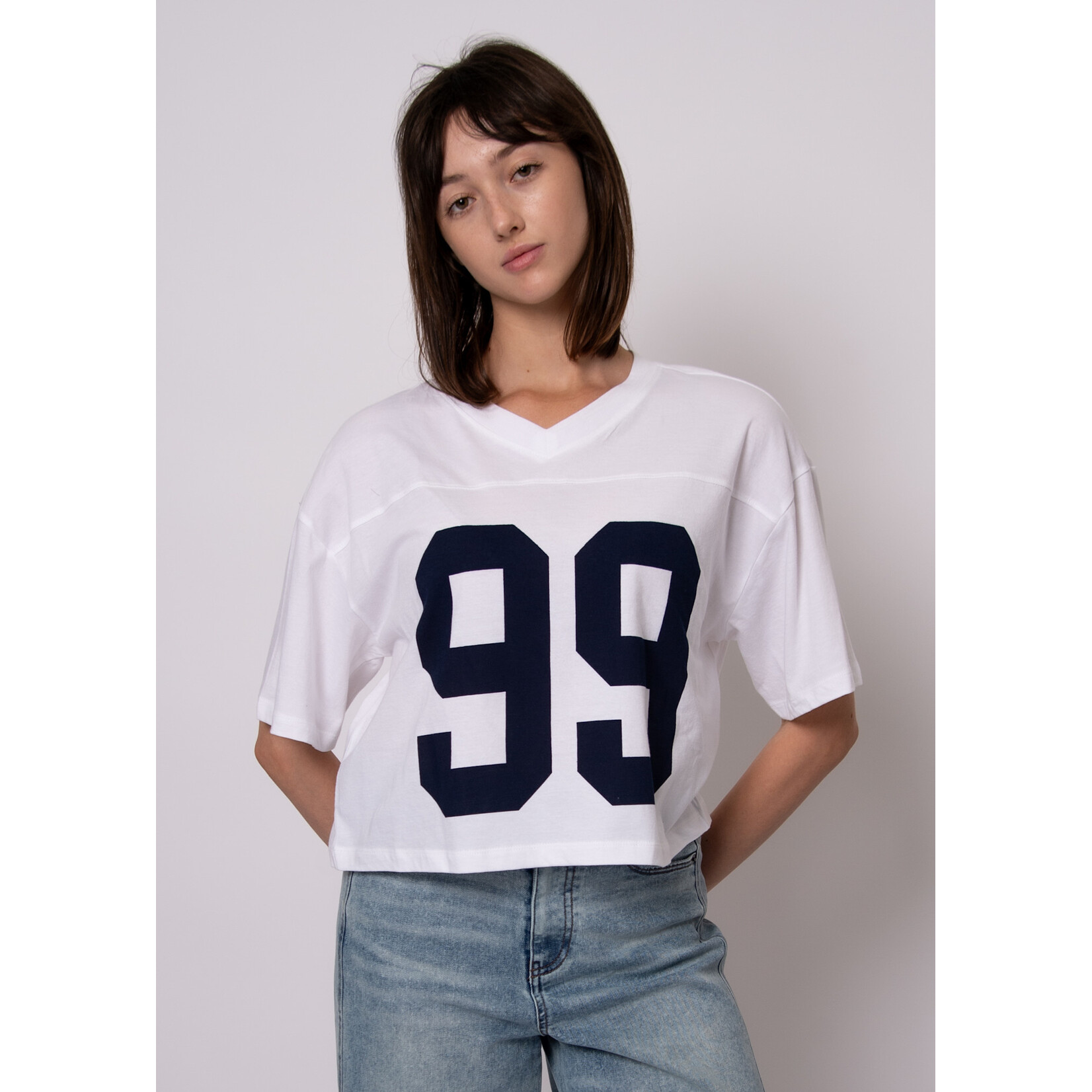 Rd Style Olivia Short Sleeve V-Neck Top