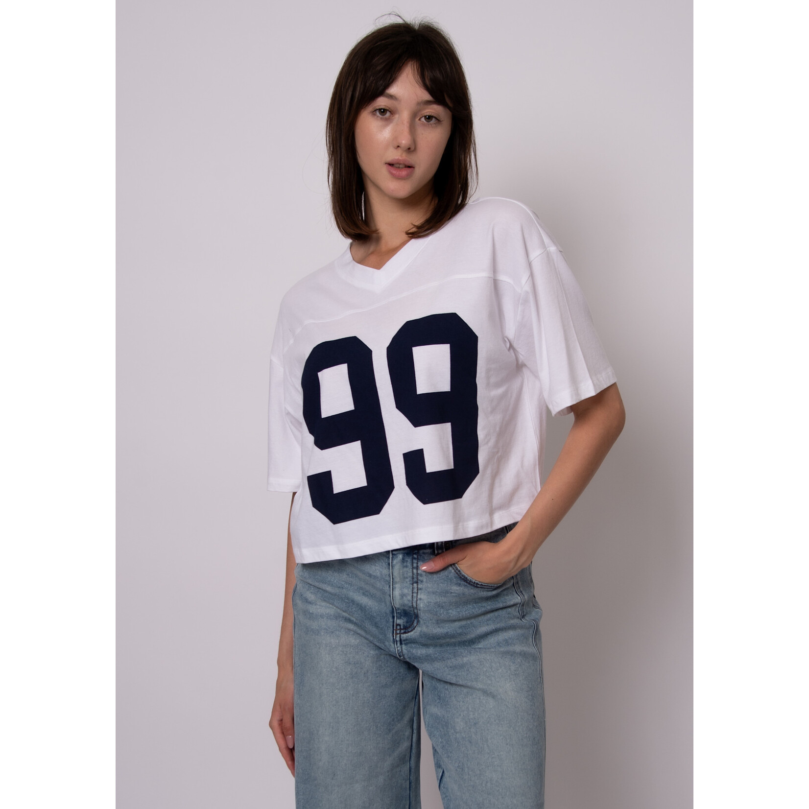 Rd Style Olivia Short Sleeve V-Neck Top