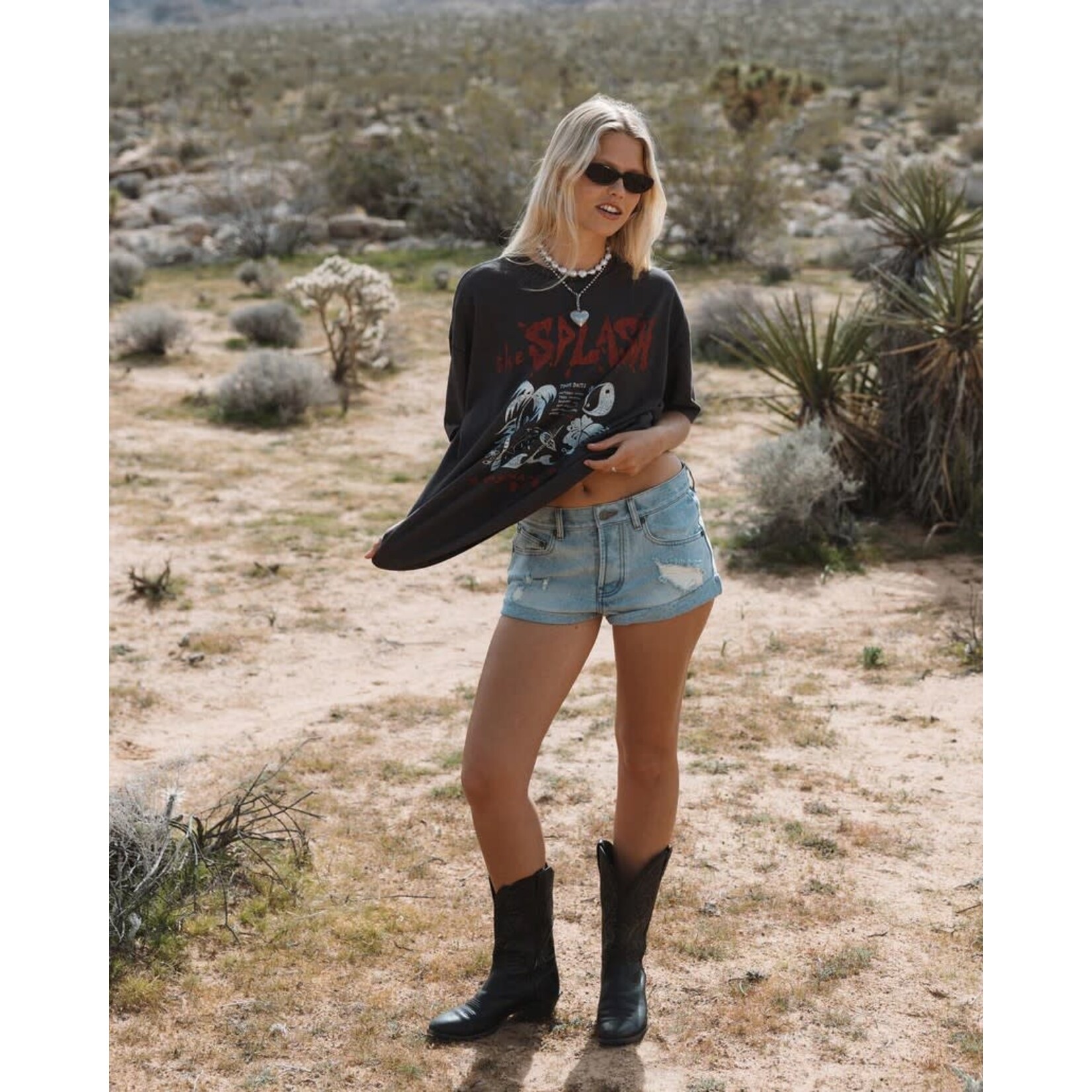 Billabong Get Low Denim Shorts