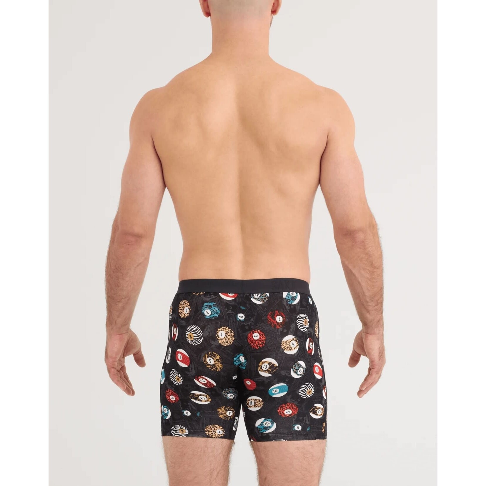 SAXX Vibe Xtra Soft Boxer Brief Billiard Parlor Black