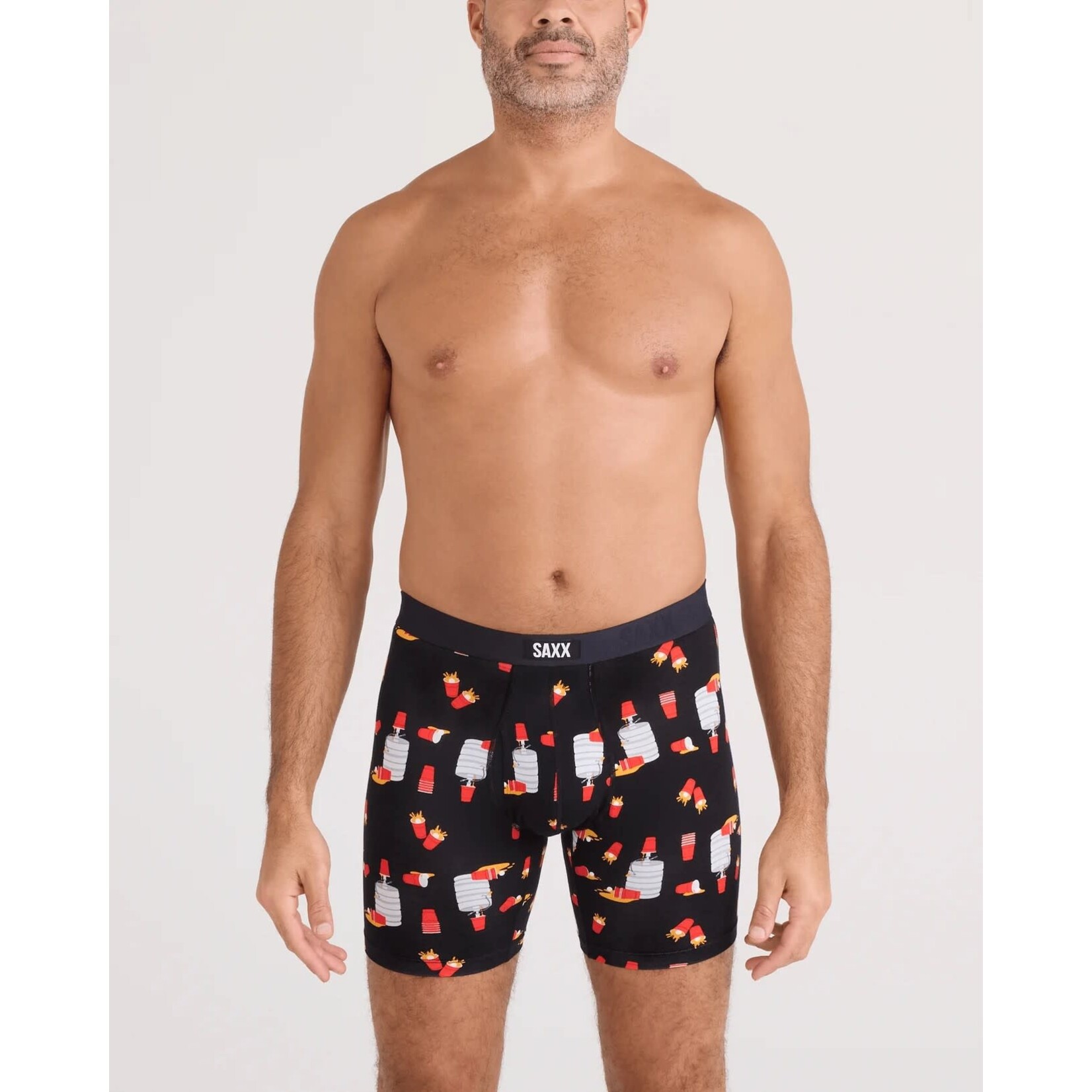 SAXX Vibe Xtra Boxer Brief Tapped Out Black
