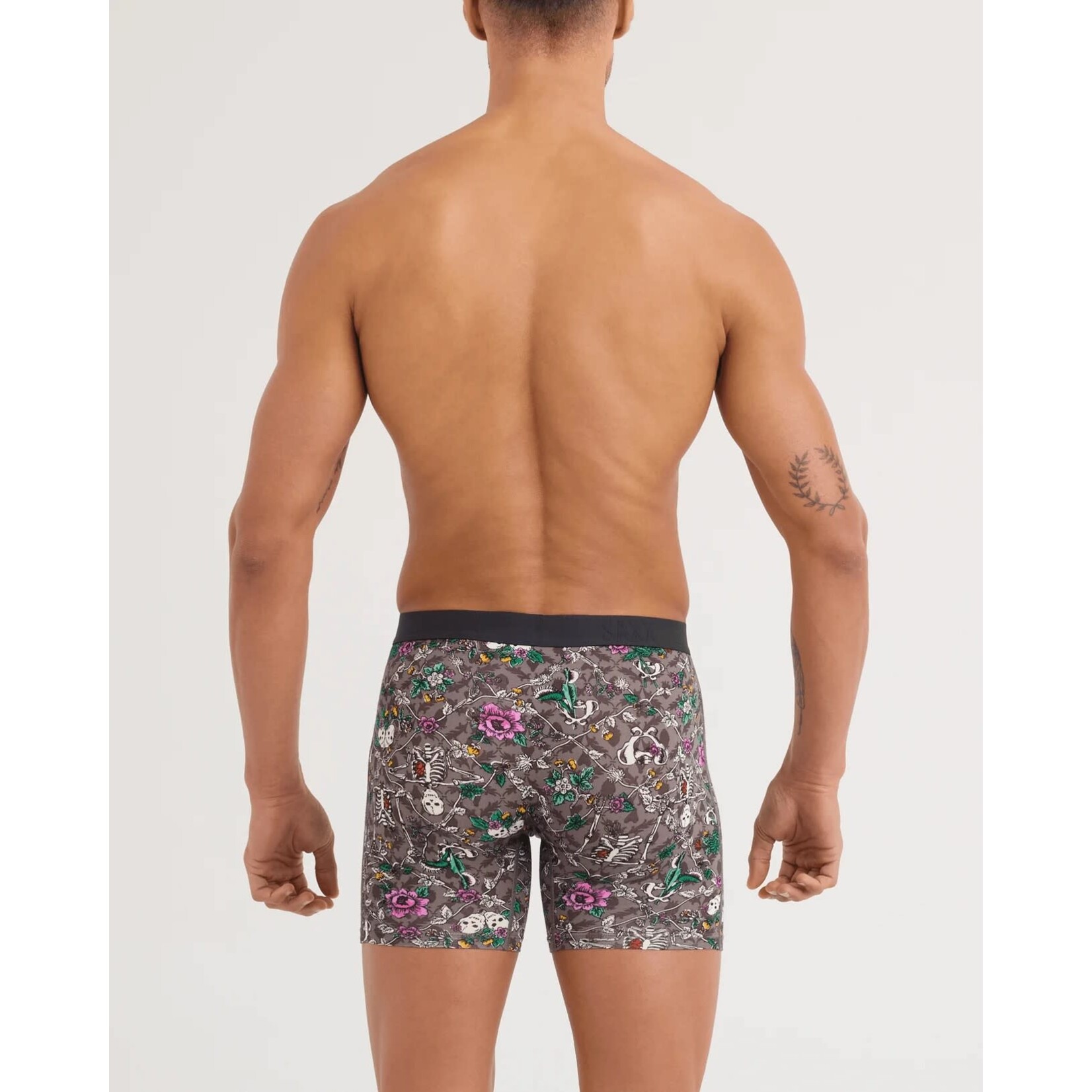 SAXX Vibe Xtra Boxer Brief Lovely Bones Grey