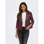 Only Gemma Faux Leather Biker Jacket