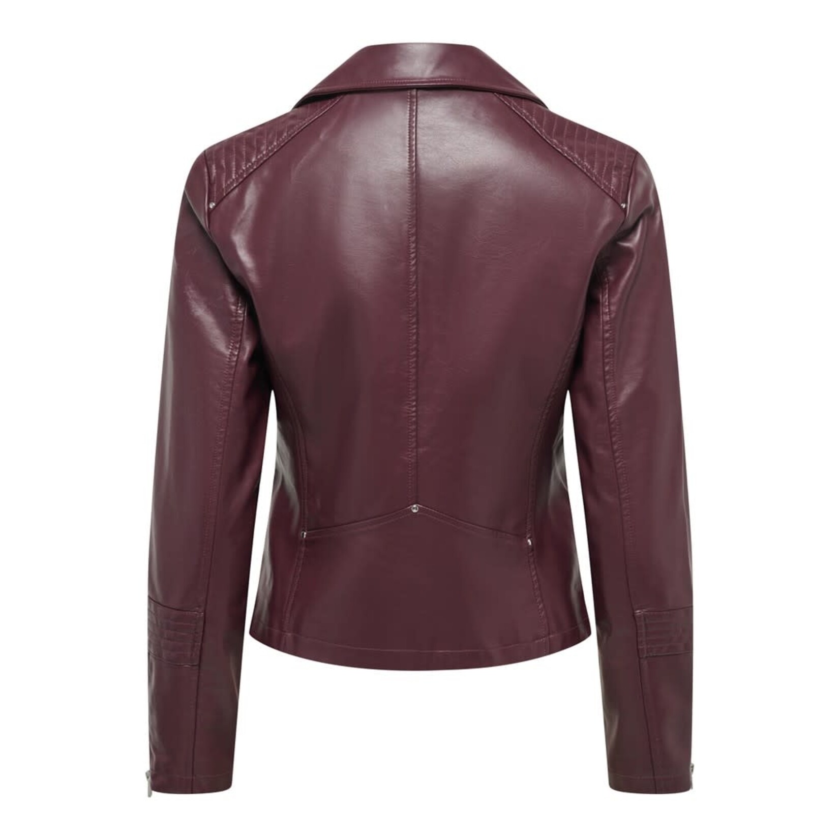 Only Gemma Faux Leather Biker Jacket