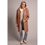 Tribal Car Coat With Fooler Hoodie