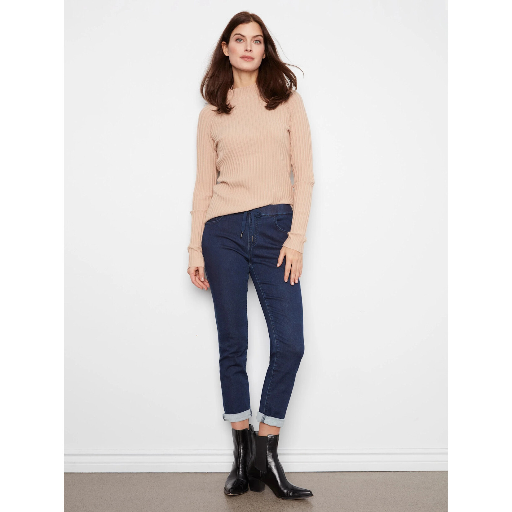 Charlie B Elastic Knit Jogger