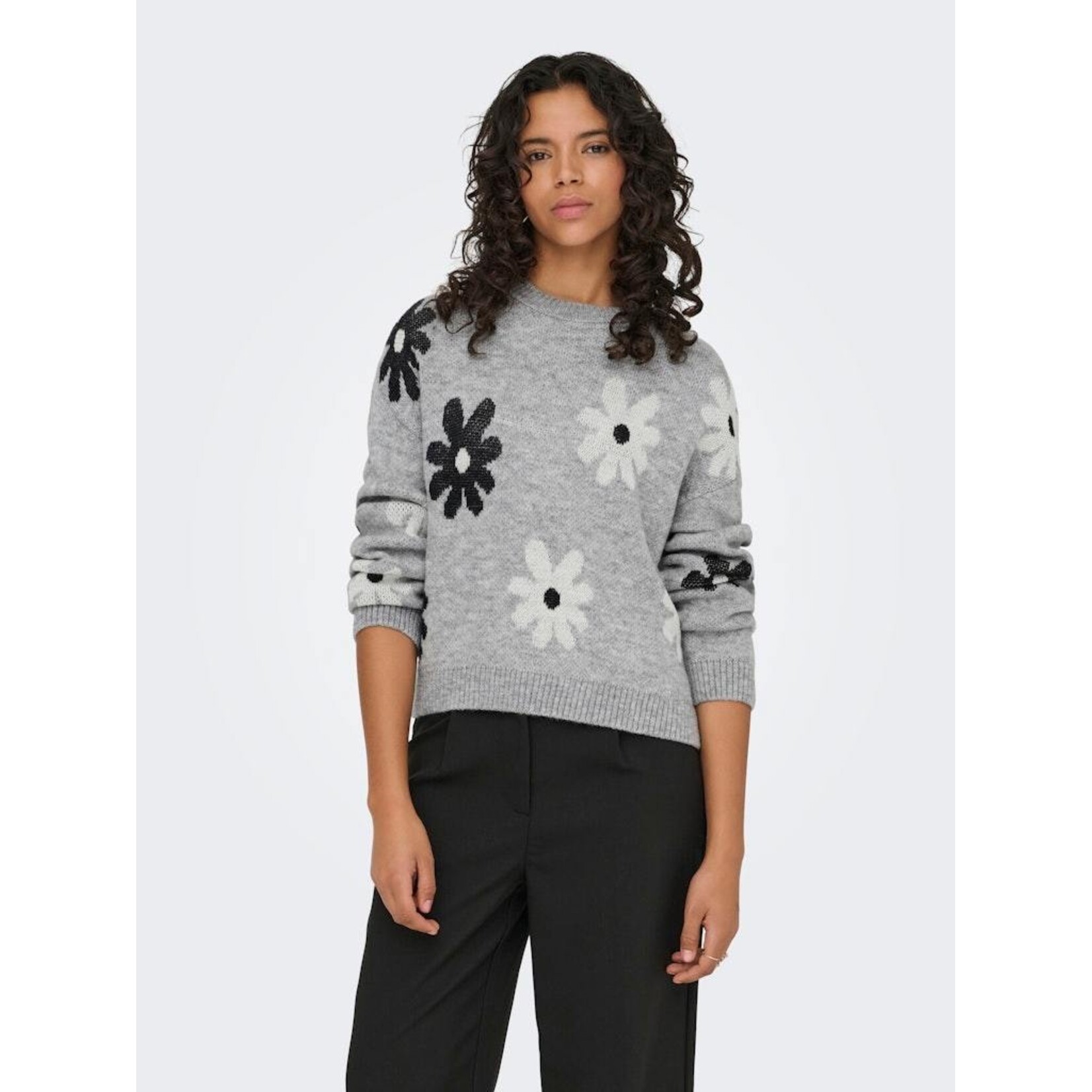 Only Freesia Flower Sweater