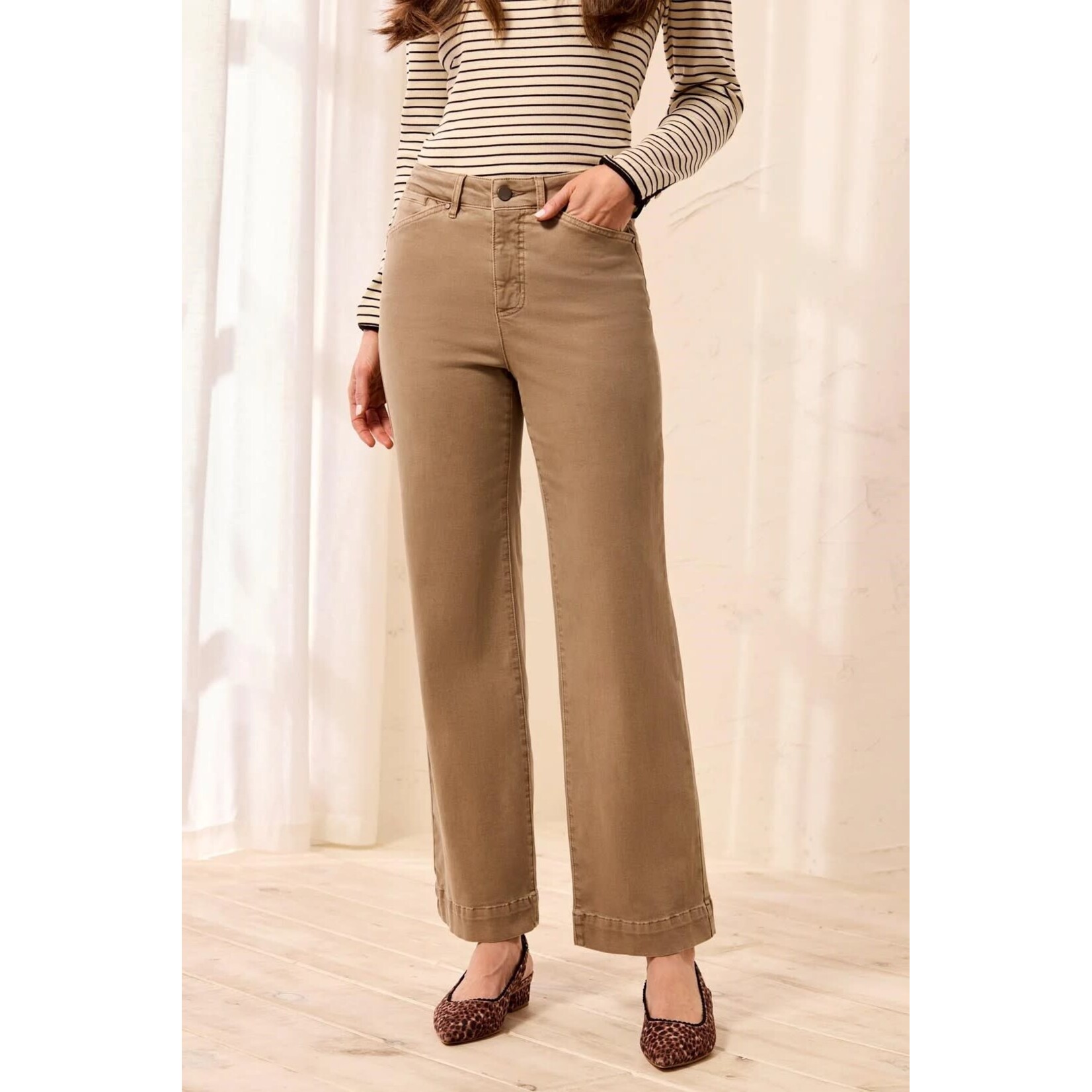 Tribal Fly Front 5 Pocket Pant