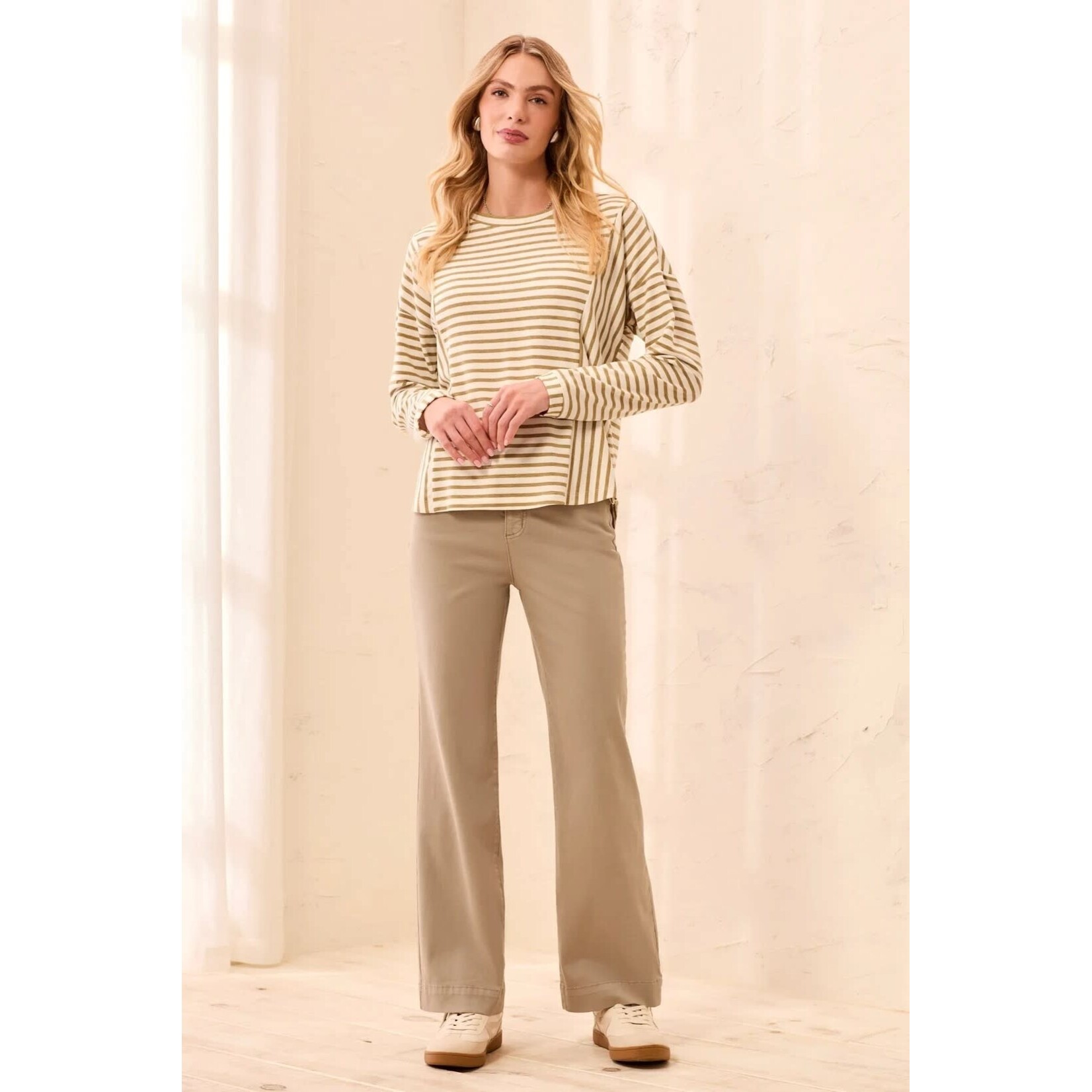 Tribal Fly Front 5 Pocket Pant
