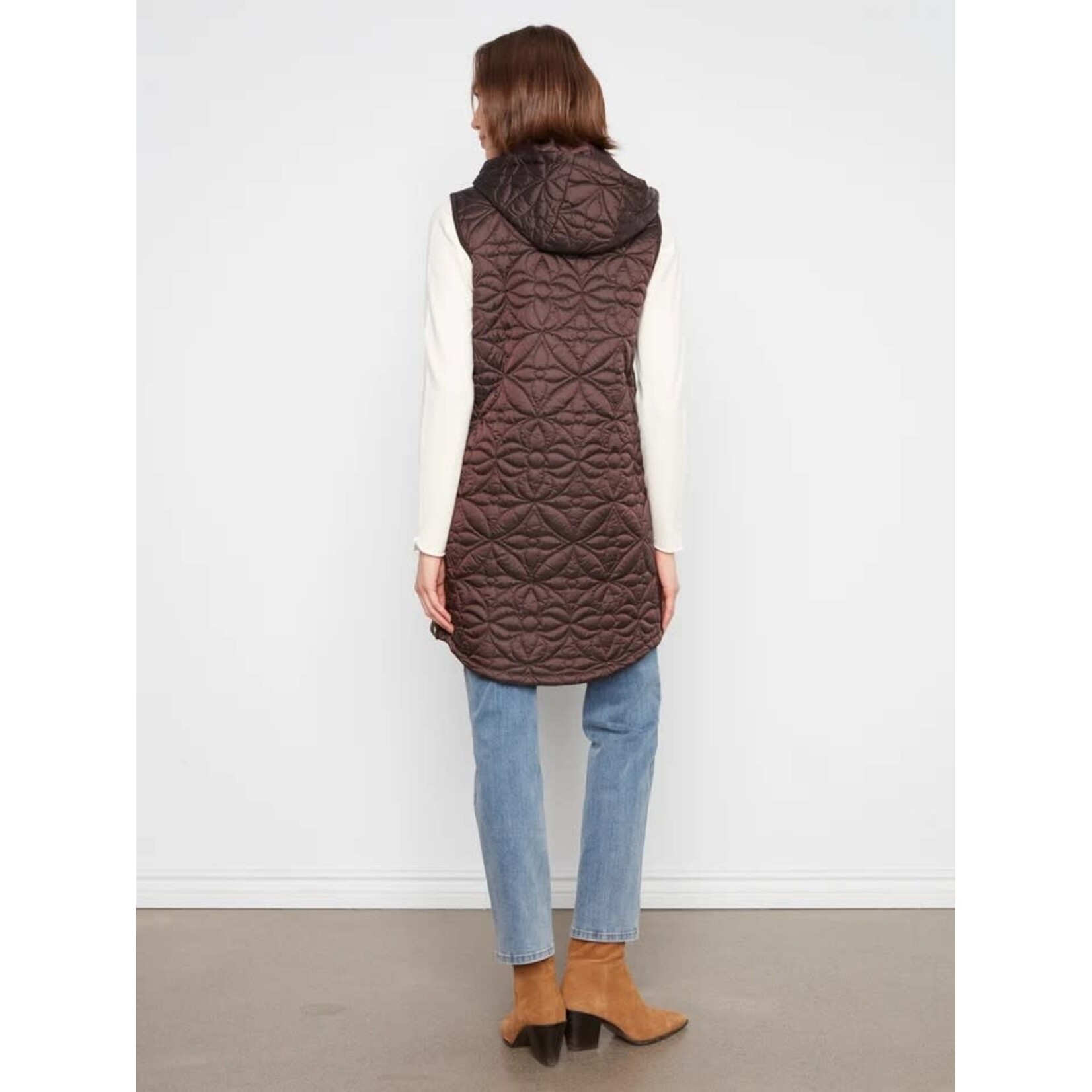 Charlie B Removable Hood Puffer Vest