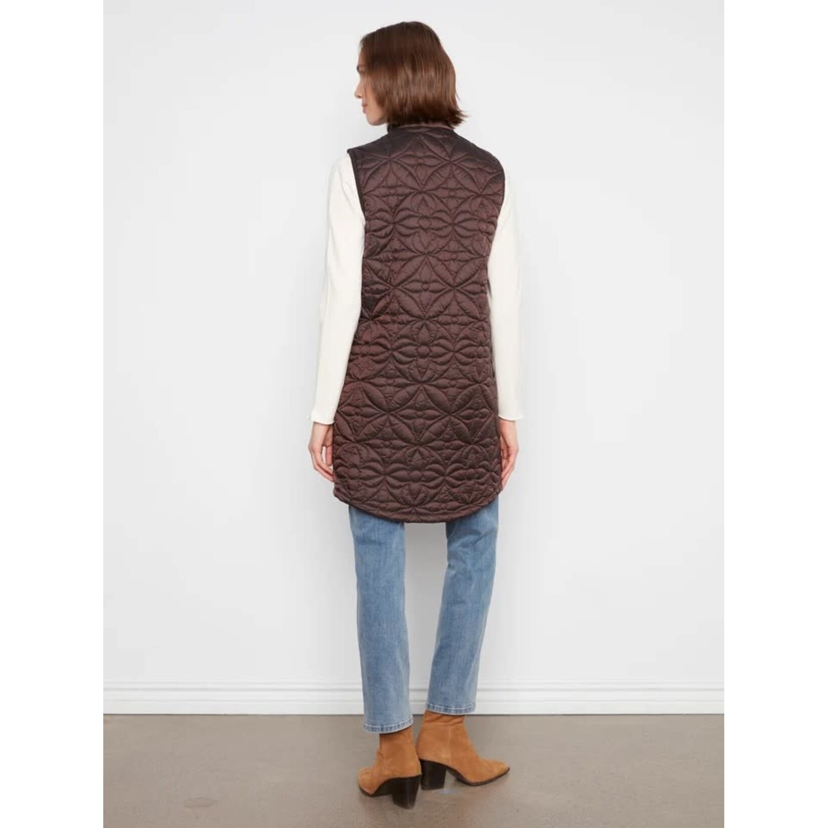 Charlie B Removable Hood Puffer Vest