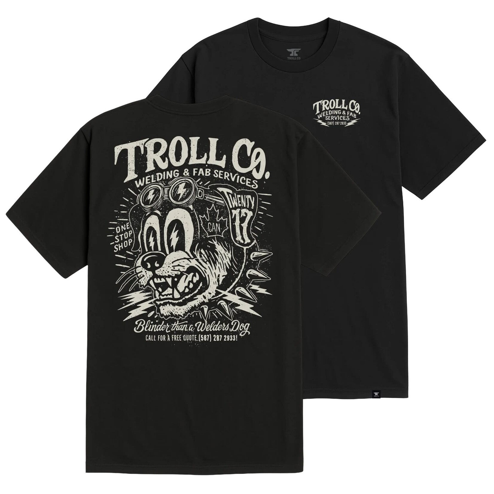 Troll Co. Welders Dog Canada T-Shirt