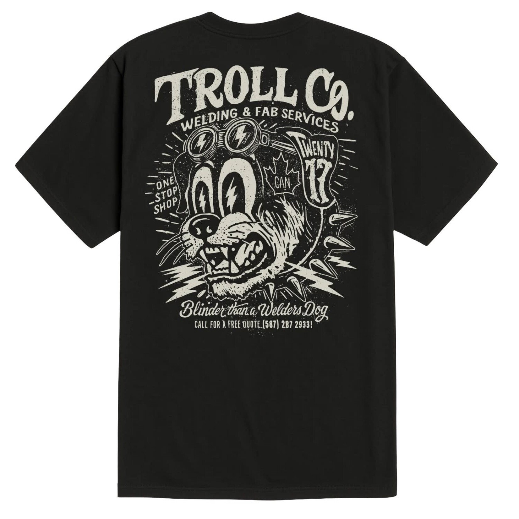 Troll Co. Welders Dog Canada T-Shirt