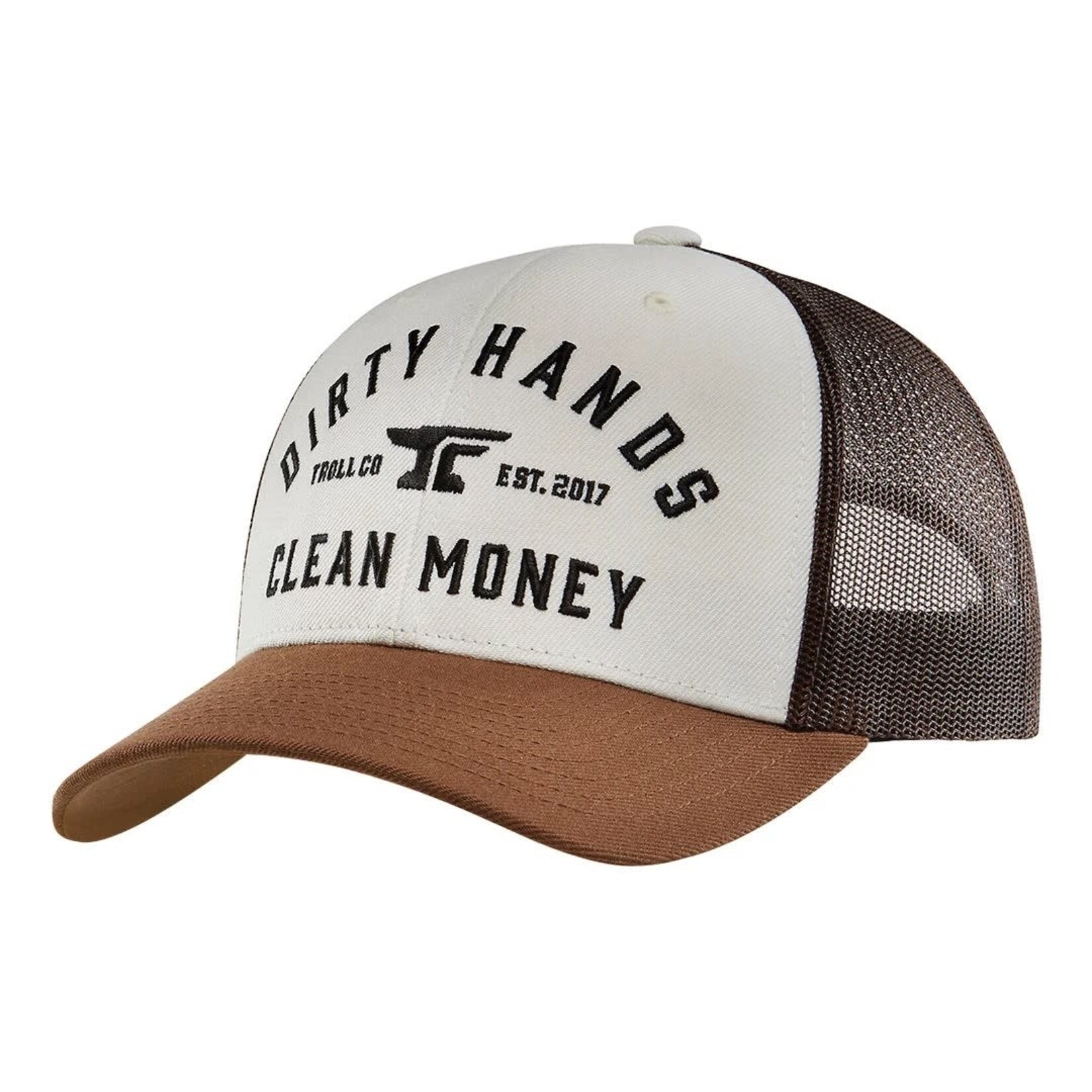 Troll Co. DHCM Classic Curved Brim Trucker Hat