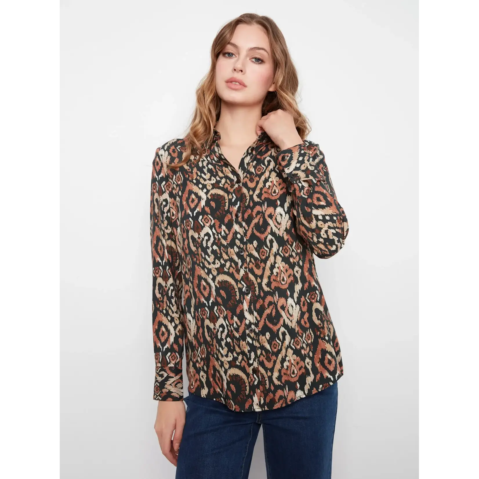 Charlie B Long Sleeve Button Up Shirt
