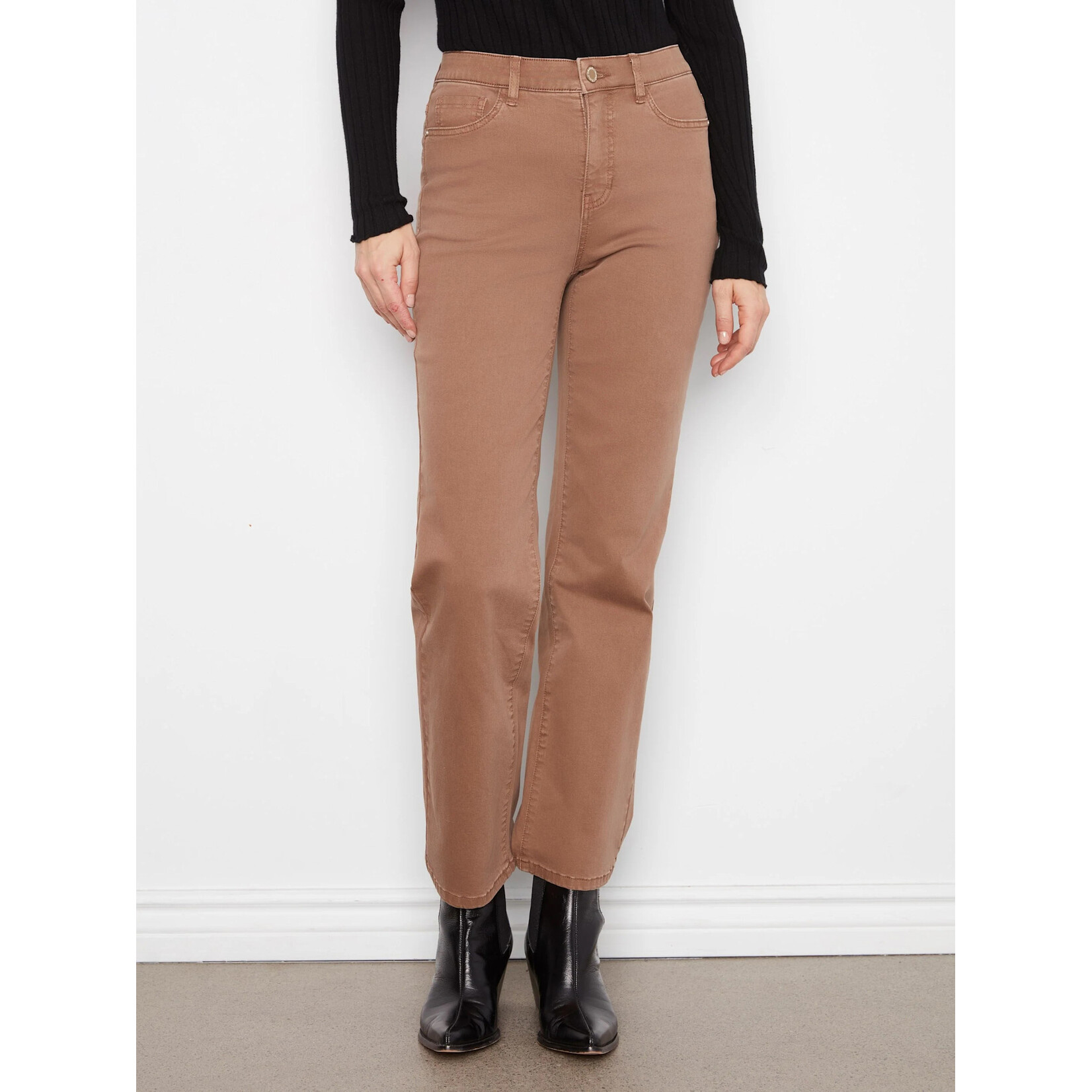 Charlie B Straight Leg Twill Pant