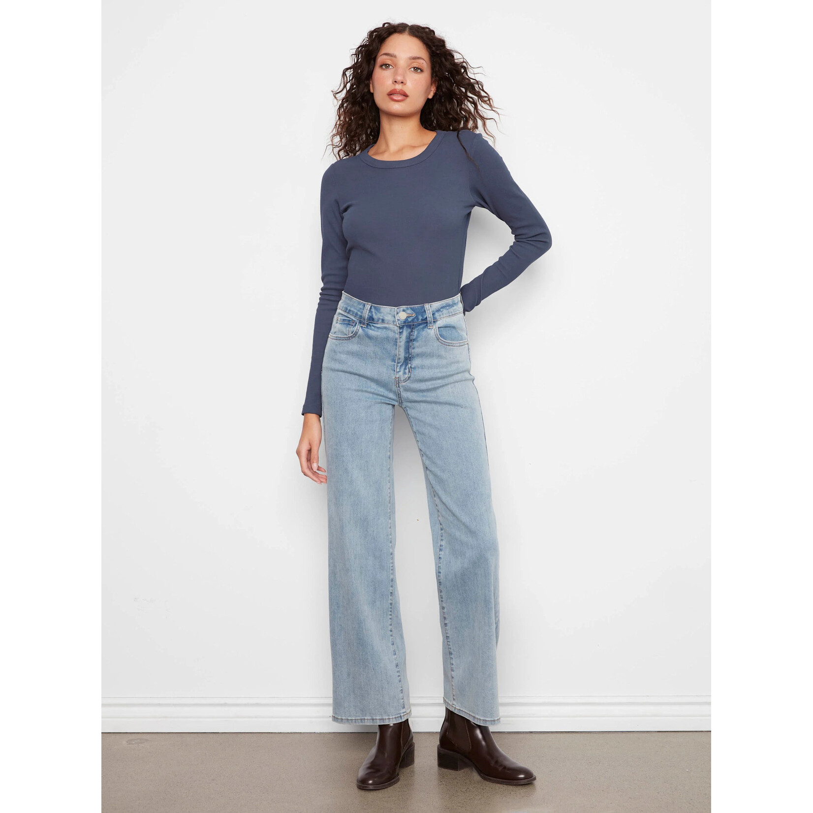 Charlie B Chloe Wide Leg Jeans